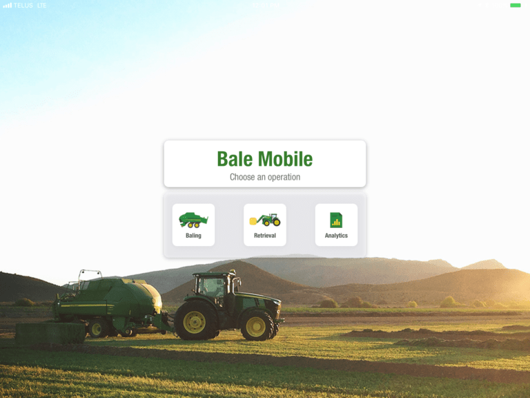 Application Bale Mobile
