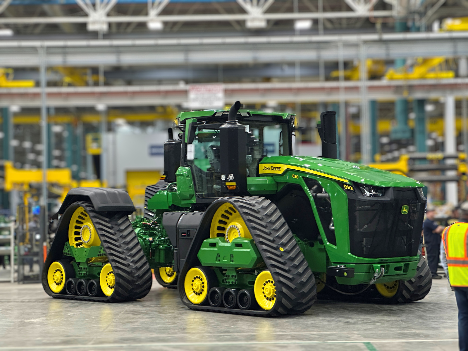 Le tout premier 9RX 830 de John Deere s’en vient chez Agritex