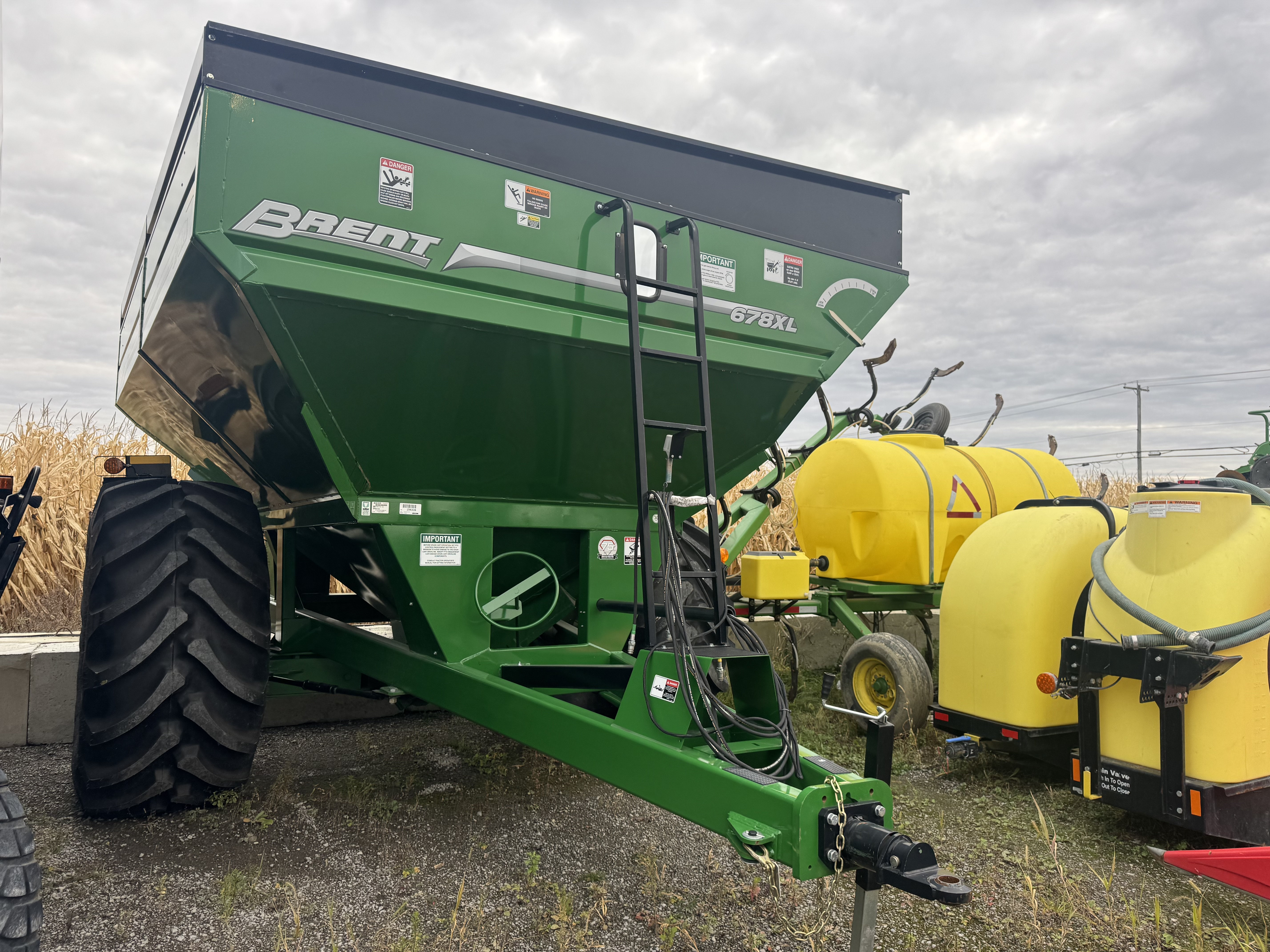 Brent GRAIN CART 678XL VERT 630 BU, BALANCE