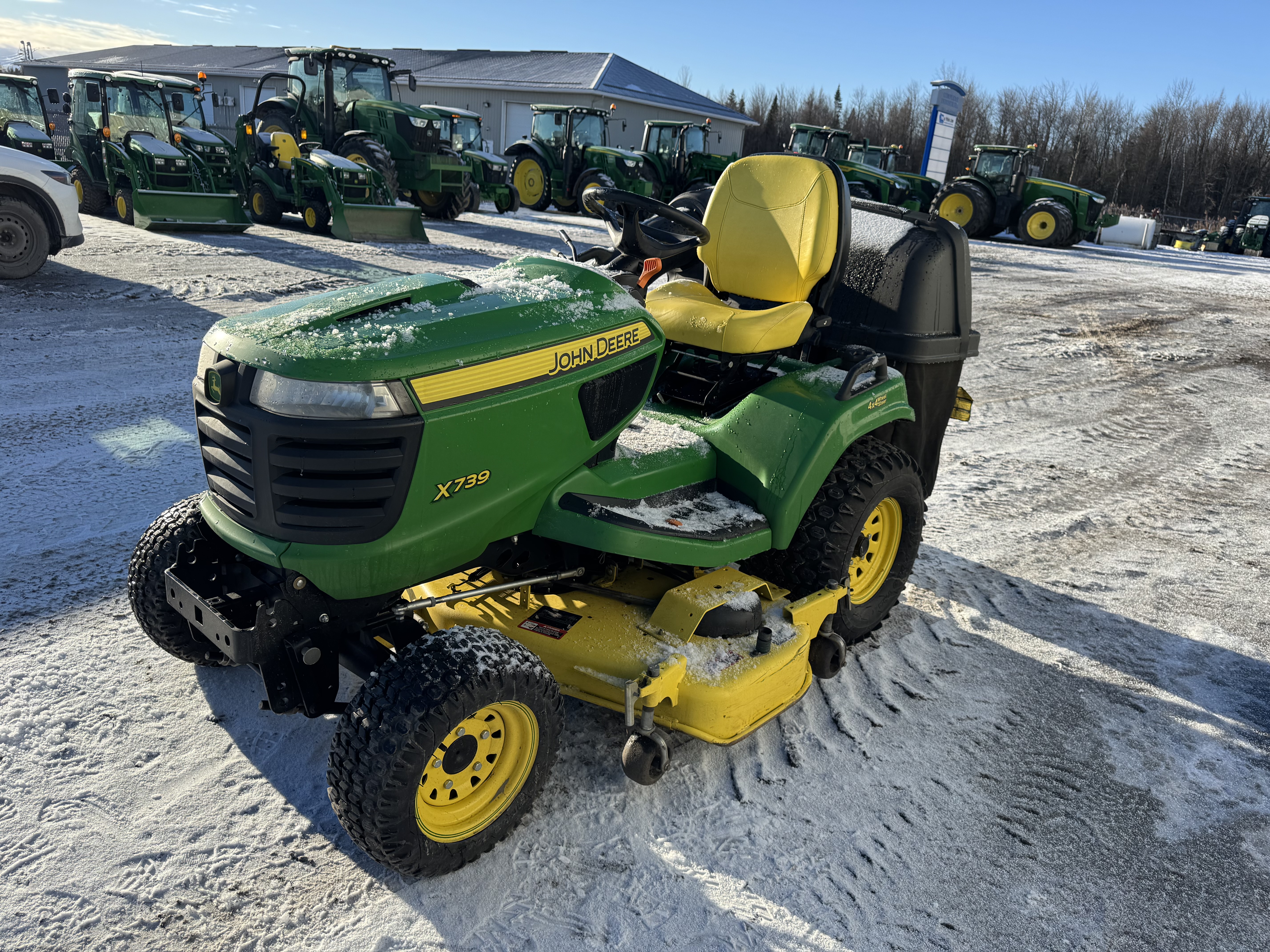 John Deere X739 Bagger