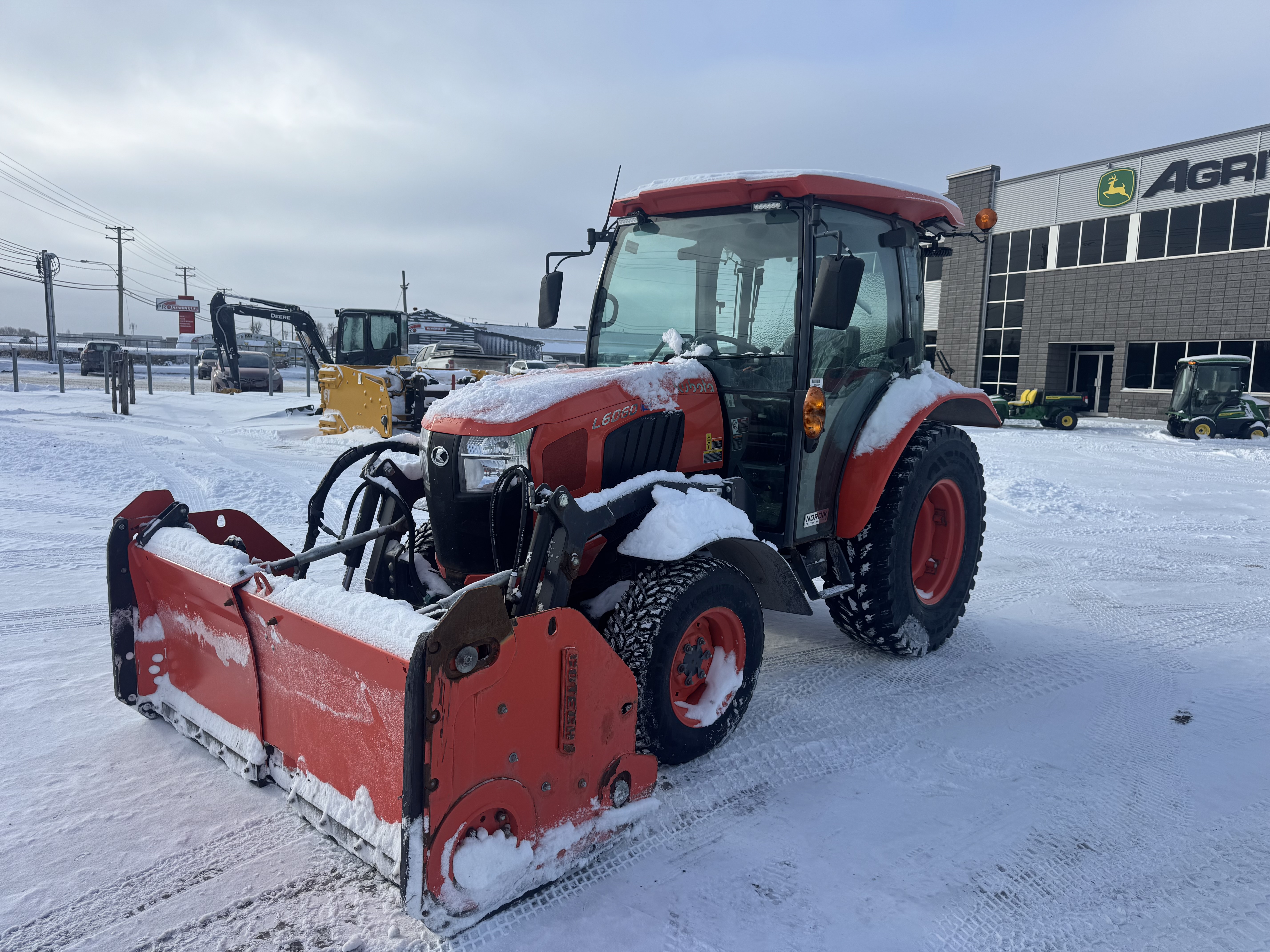 Kubota L6060 GRATTE NOKIAN