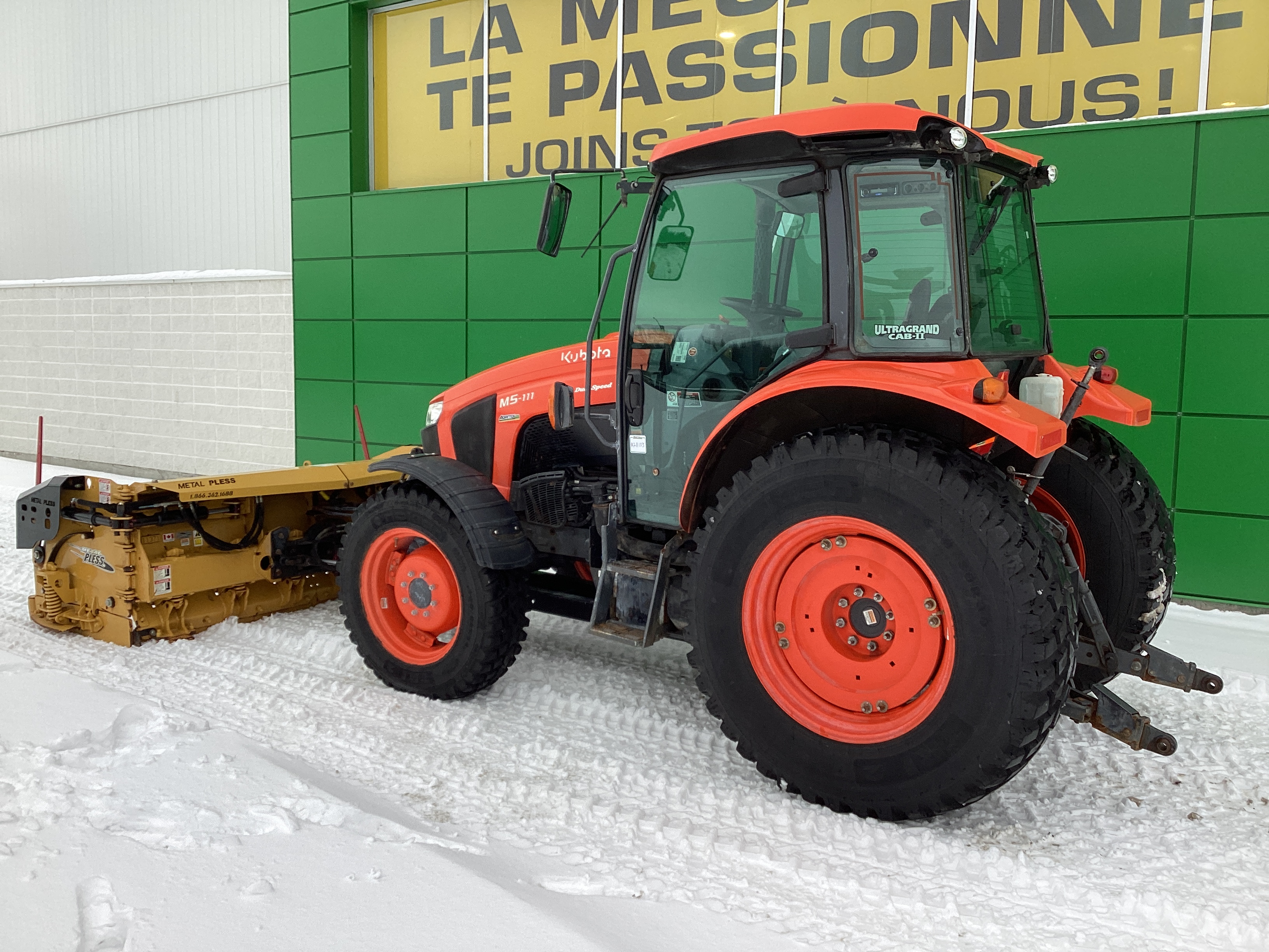 Kubota M5-111 GRATTE NOKIAN