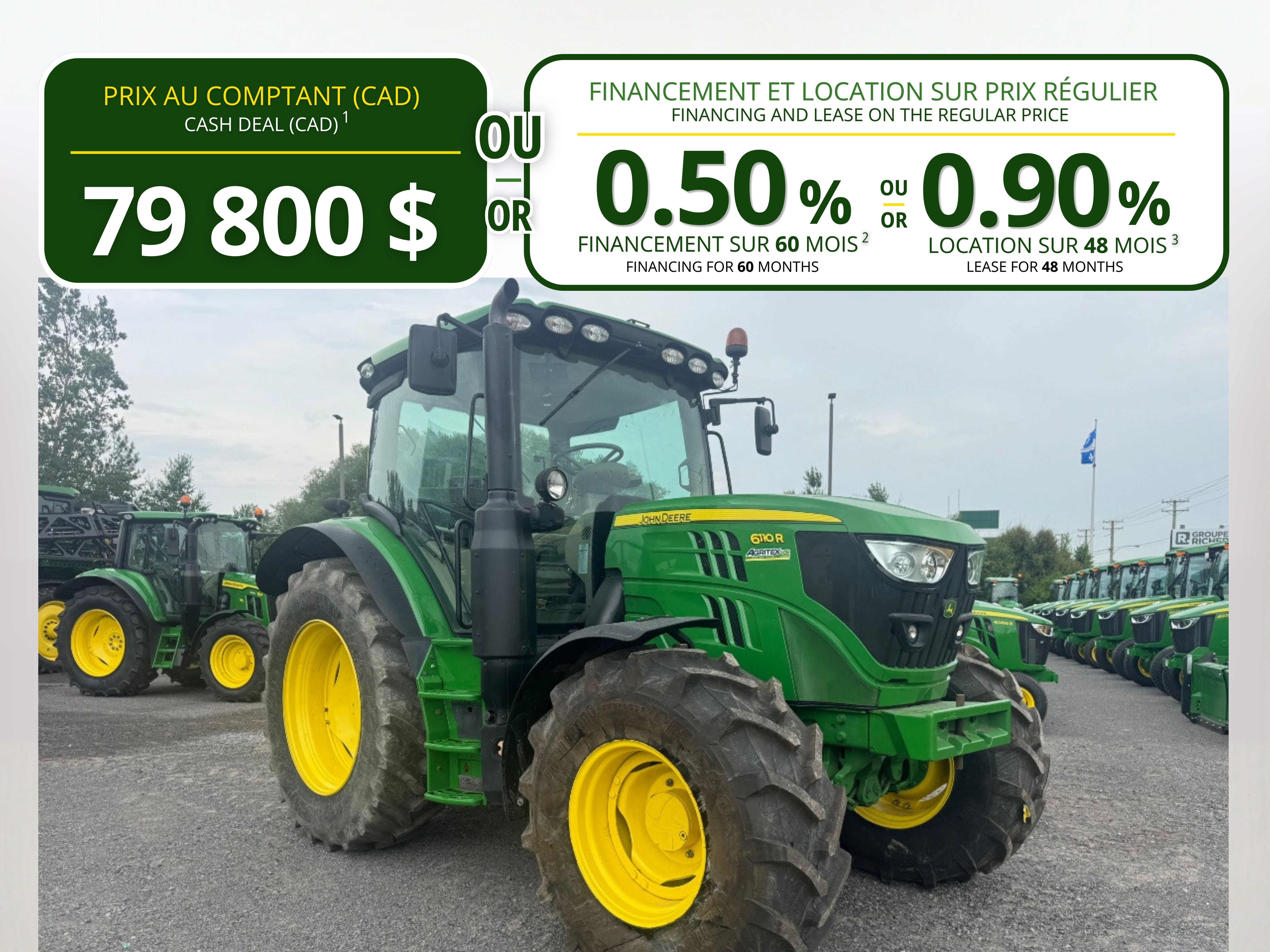 John Deere 6110R 