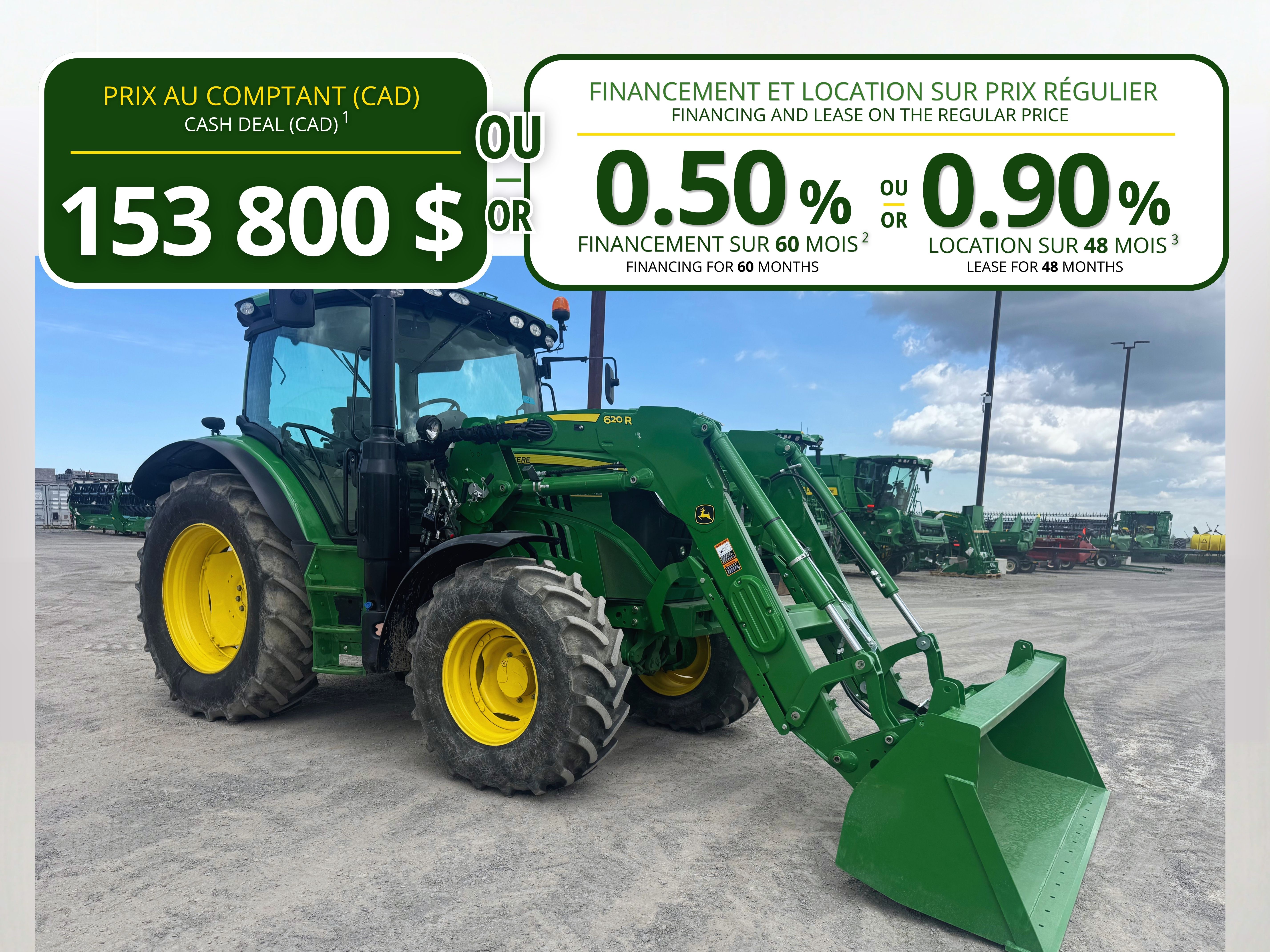 John Deere 6110R LOADER NSL