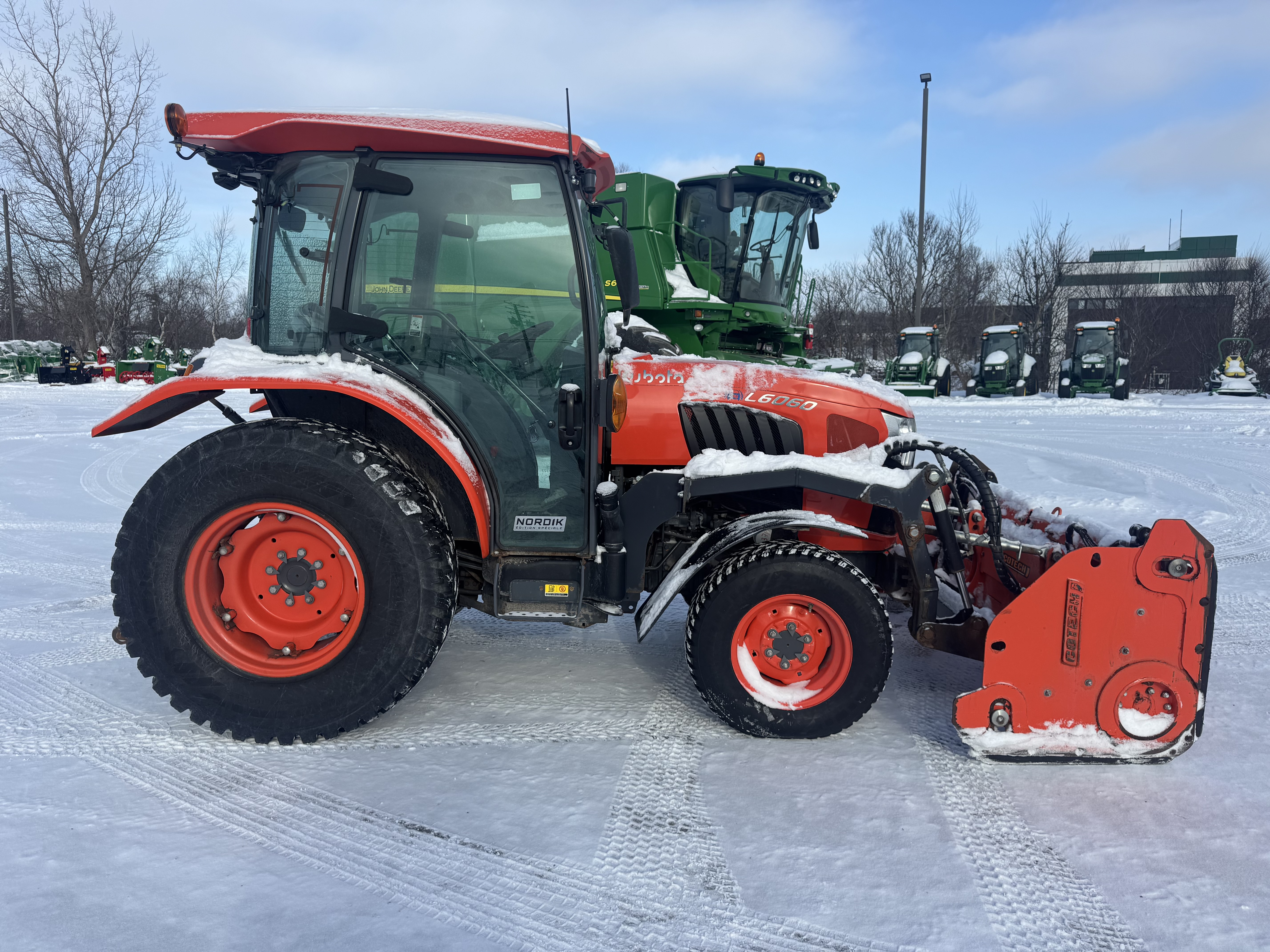 Kubota L6060 GRATTE NOKIAN