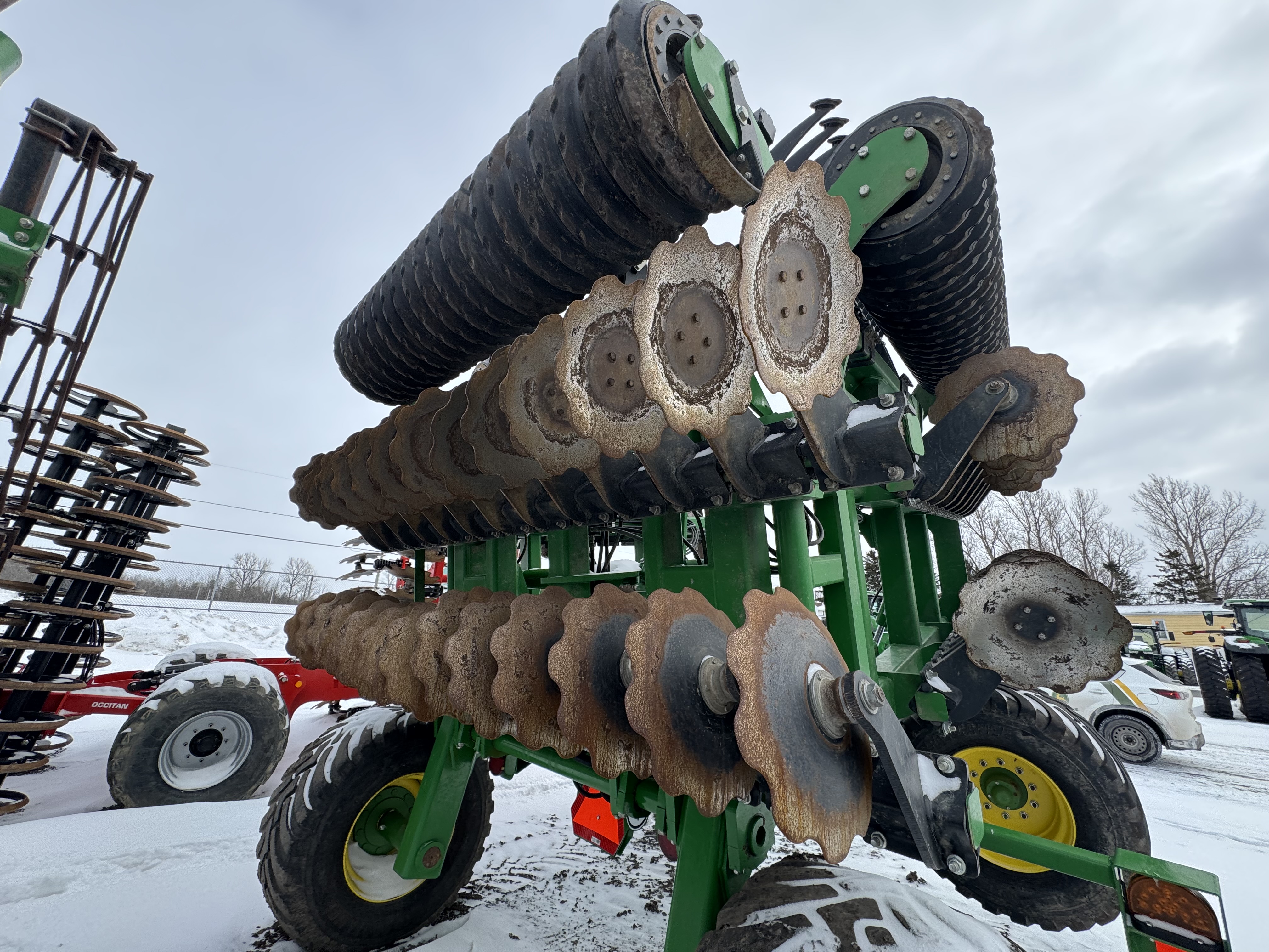 John Deere 2680H 25FT RUBBER