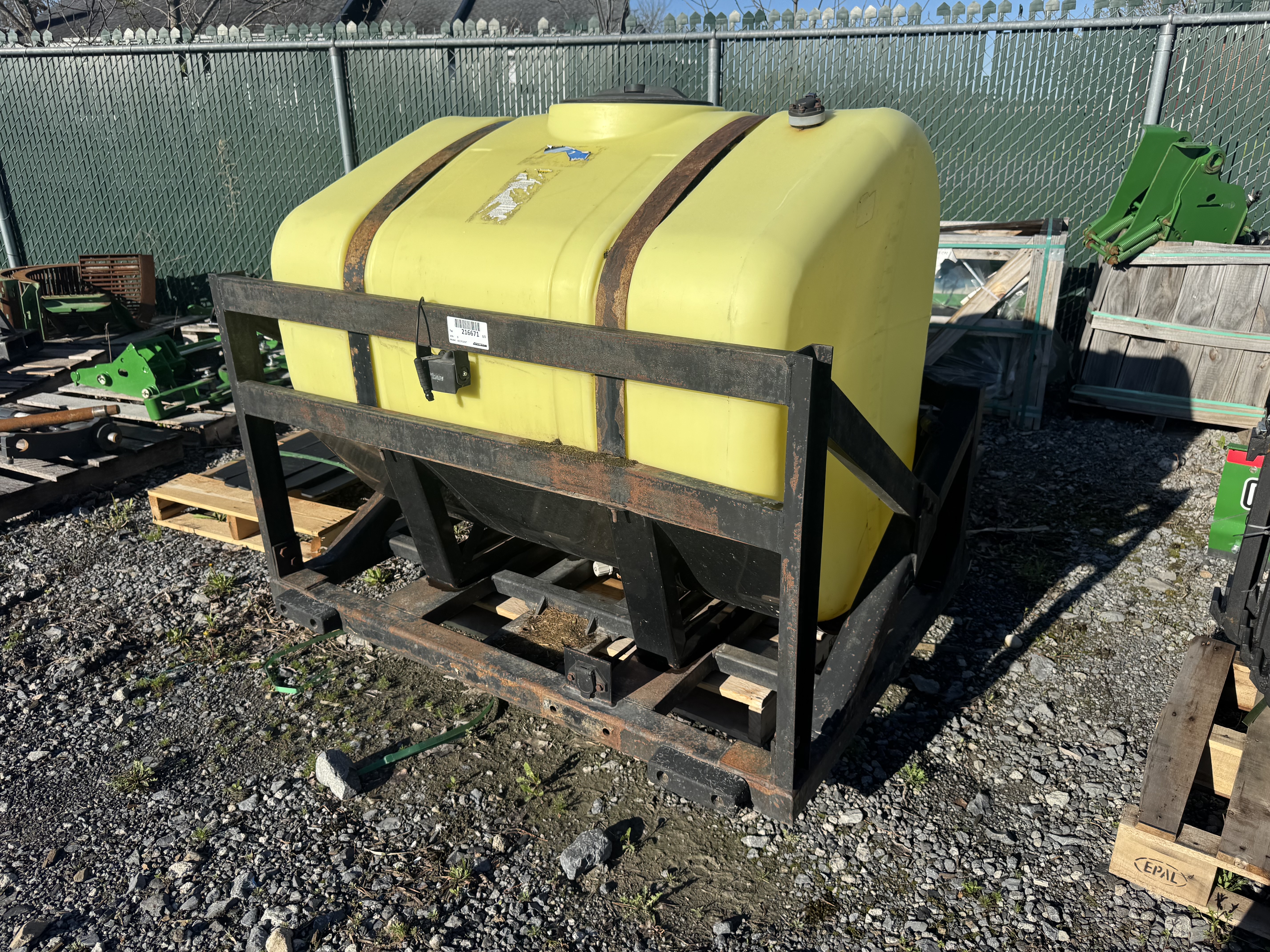 Other RESERVOIR 250 GALLONS HARJO