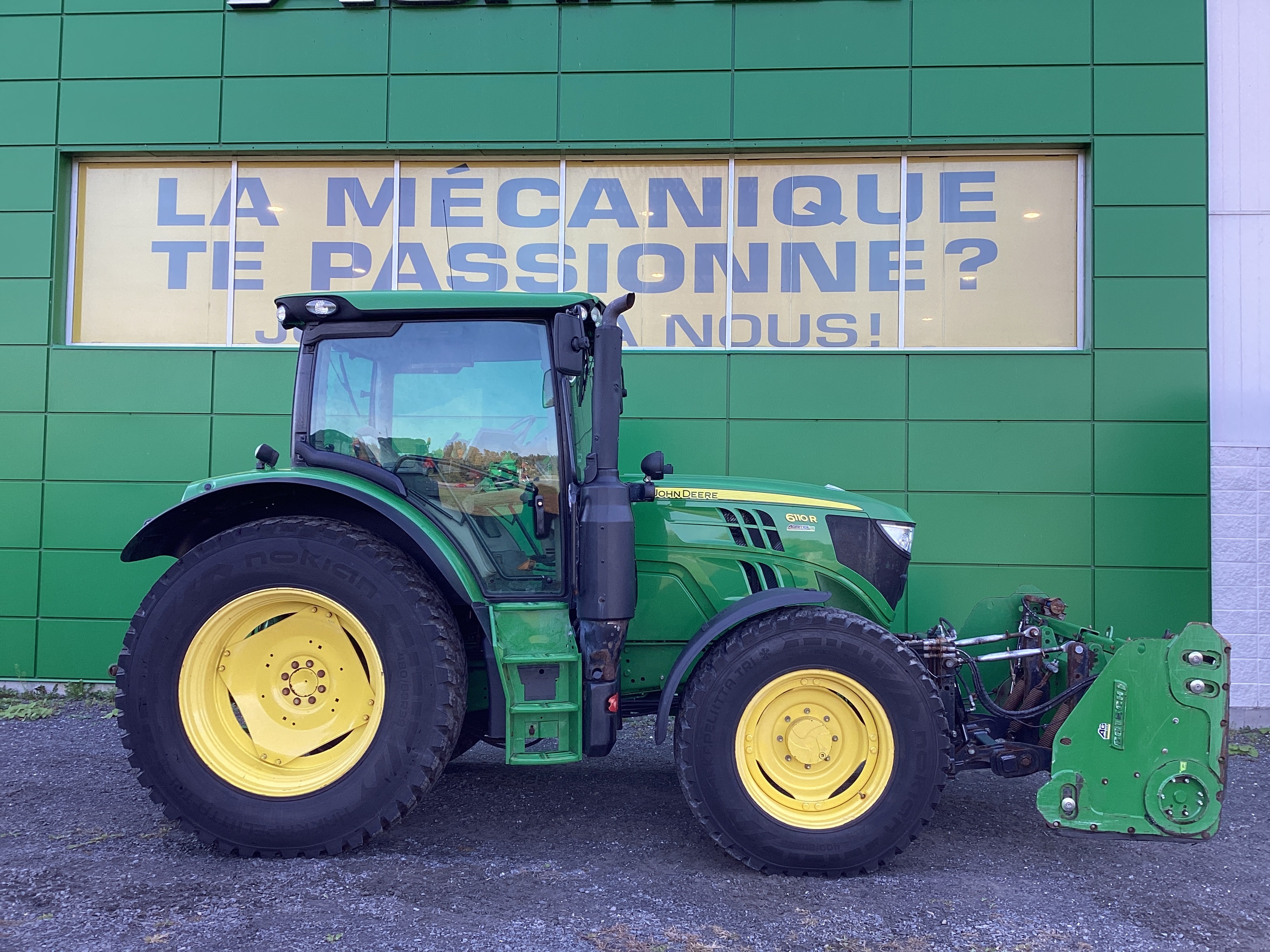 John Deere 6110R NOKIAN GRATTE PPCR