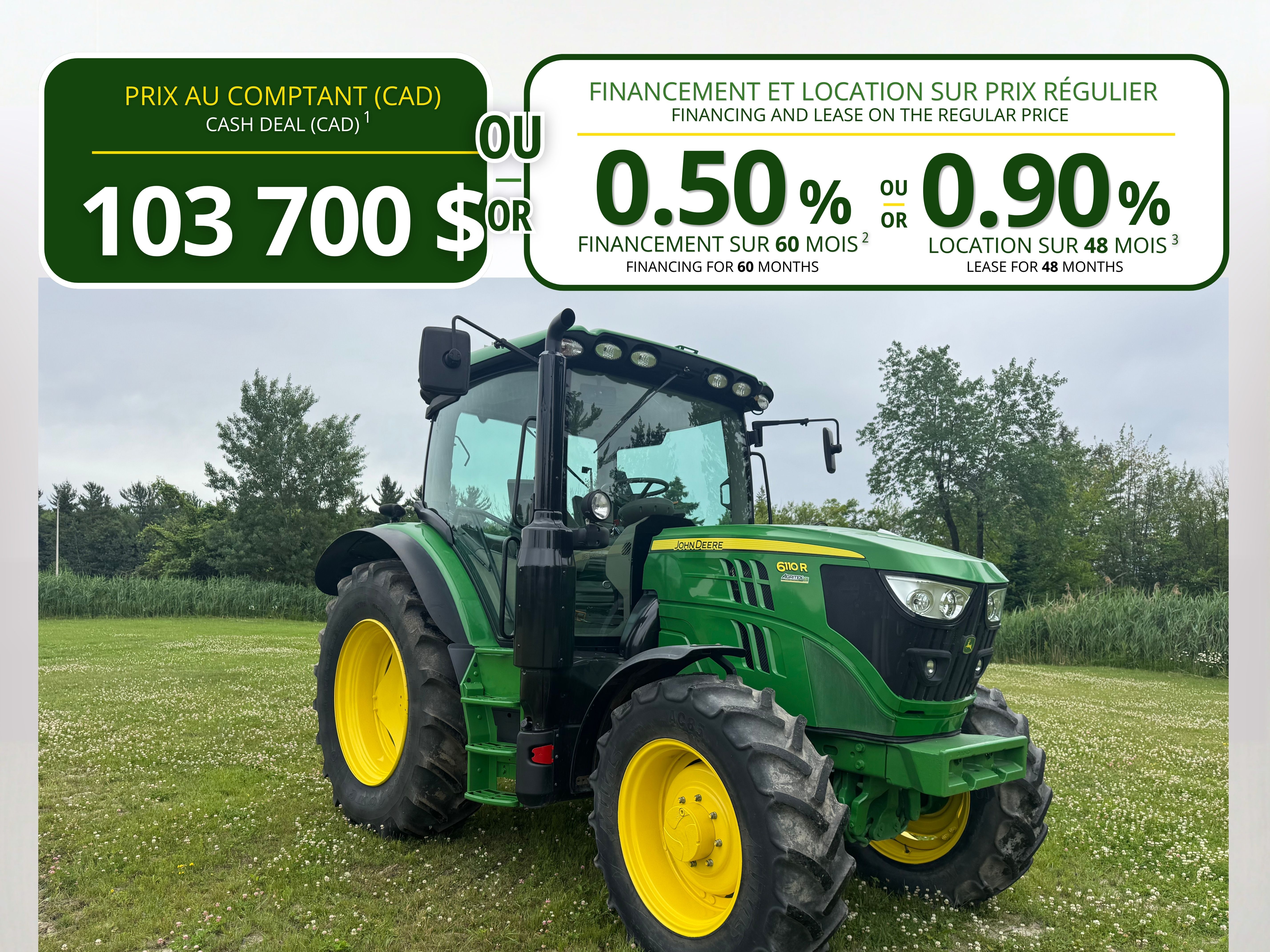 John Deere 6110R 