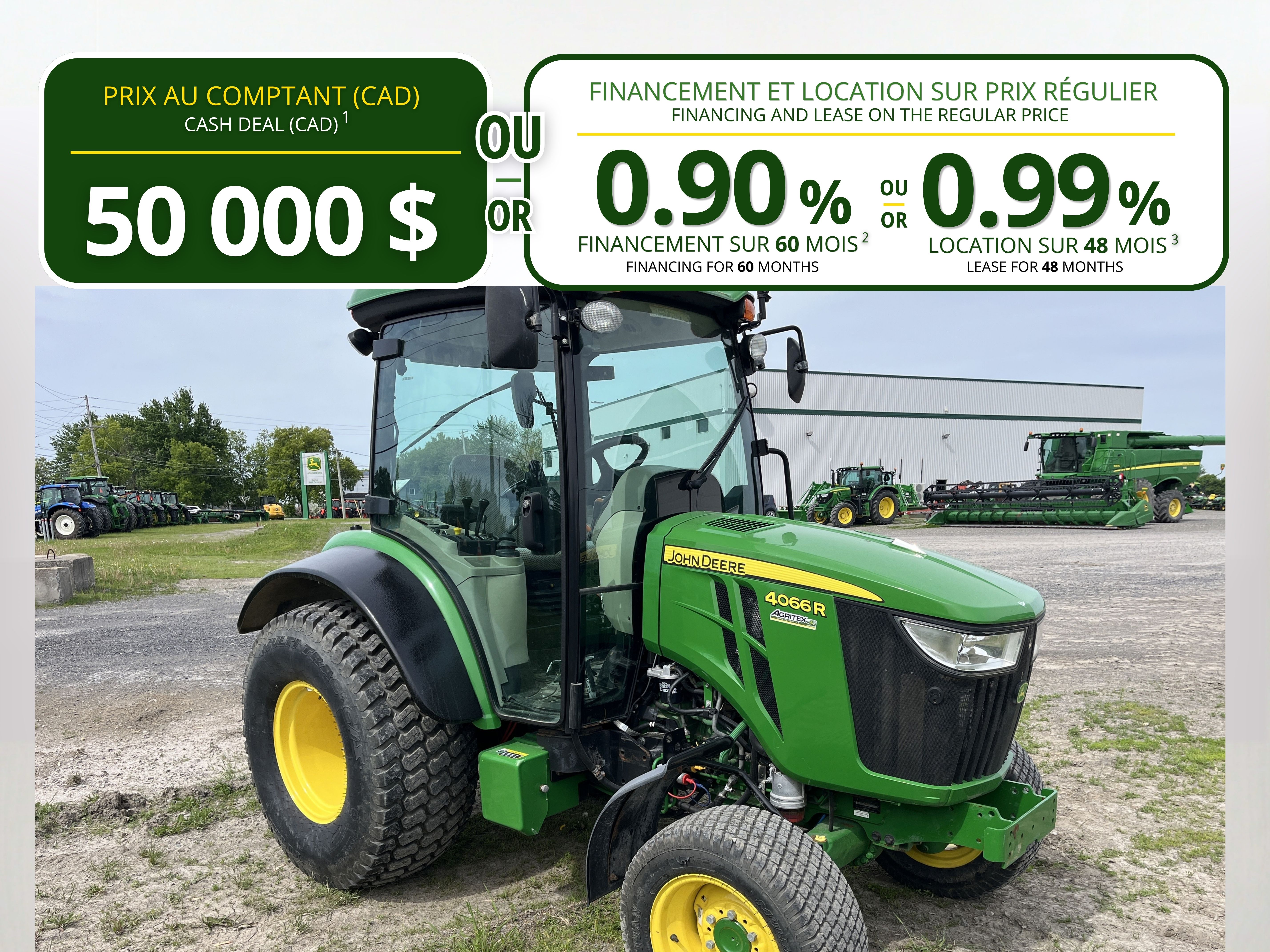 John Deere 4066R TURF JRTX    