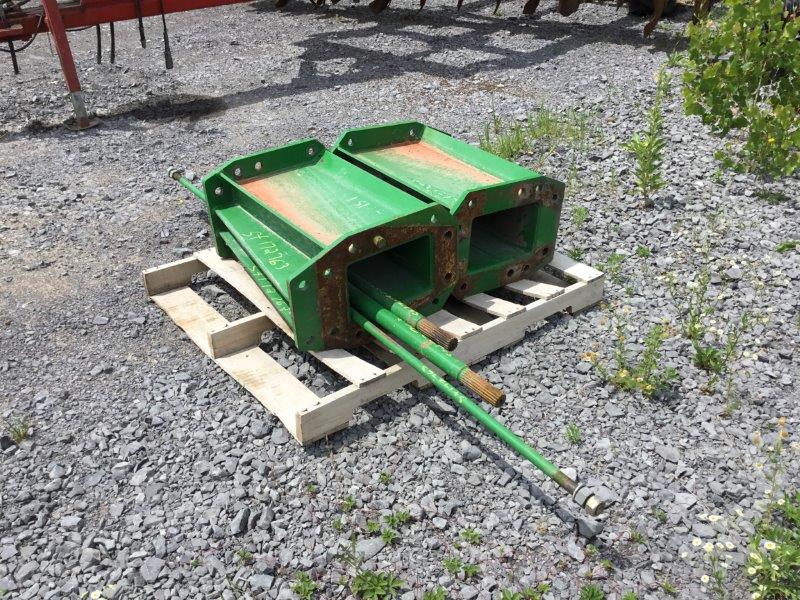 John Deere 2 spacers d'essieu 28''  9570sts 