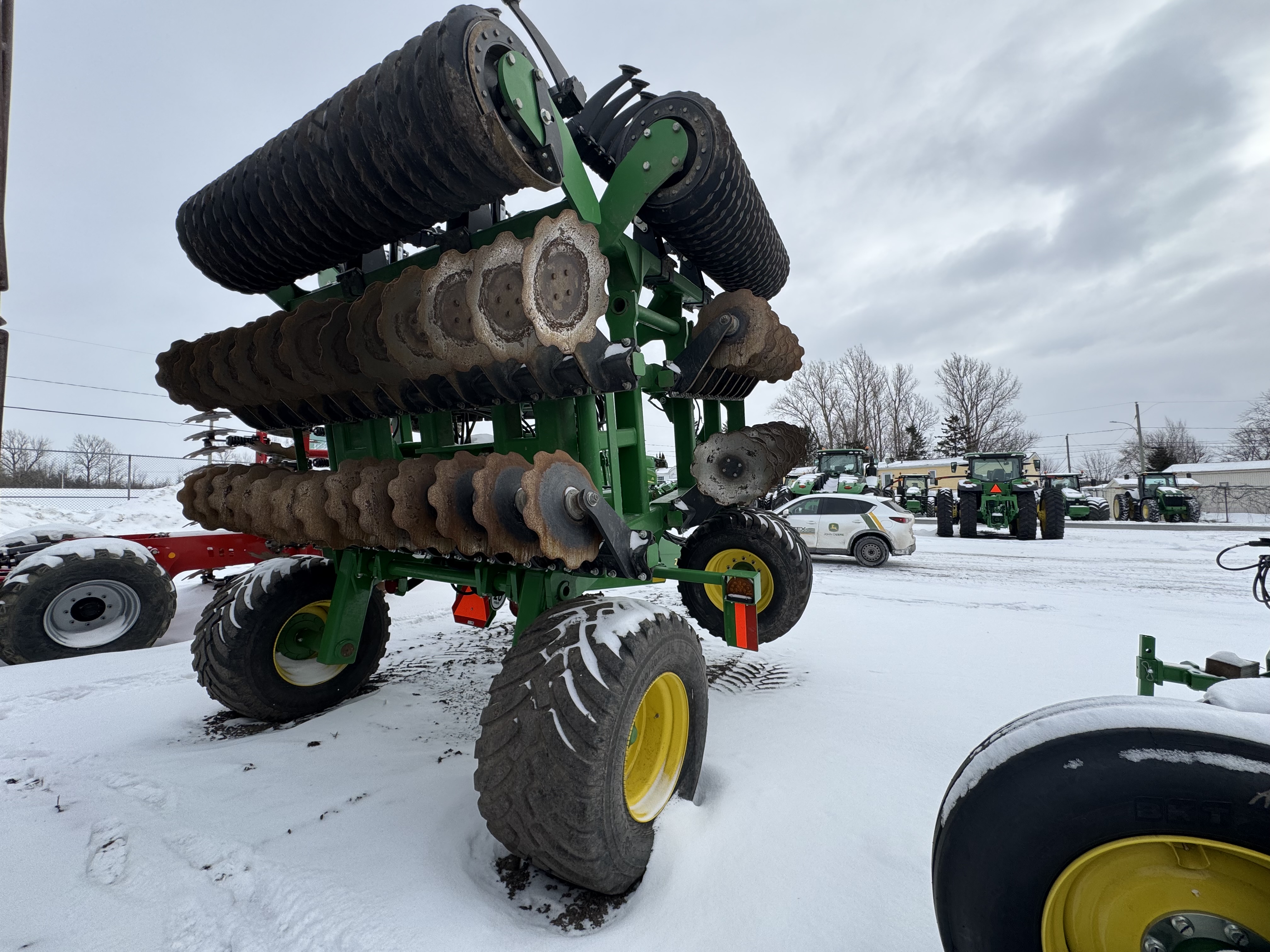 John Deere 2680H 25FT RUBBER