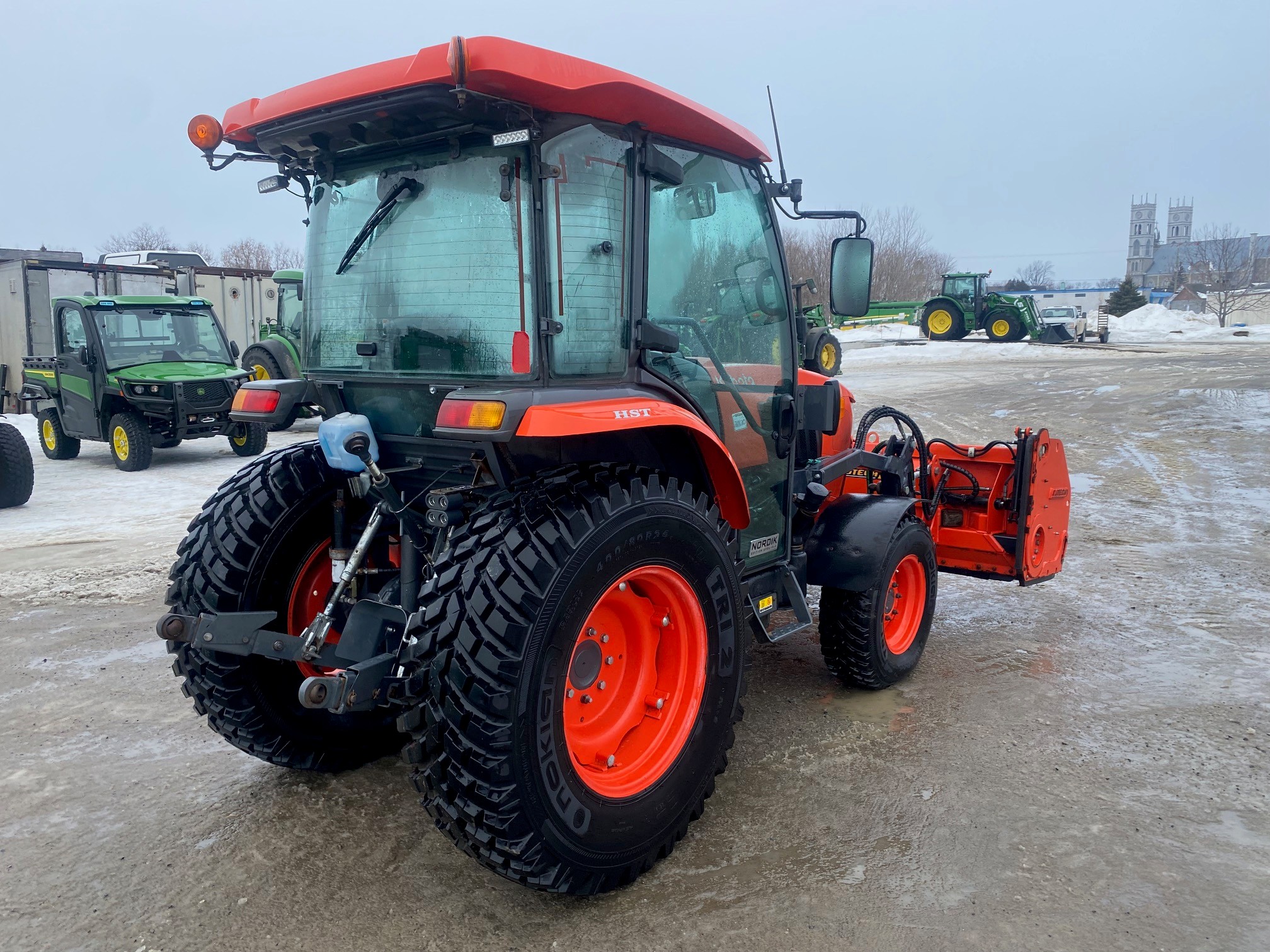 Kubota L6060 GRATTE NOKIAN