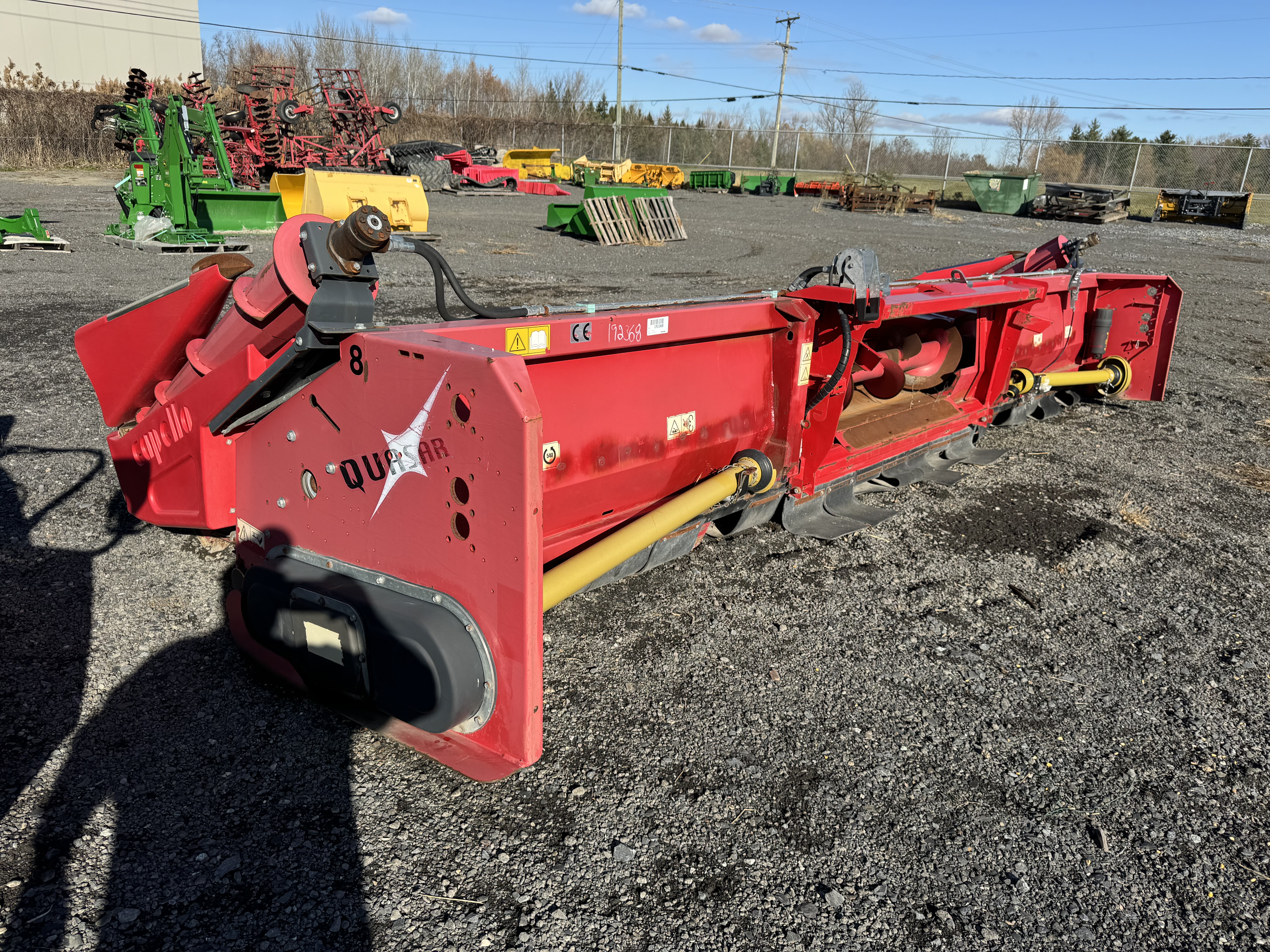 Capello Capello Quasar 8 rg    (attelage pour batteuse Case)