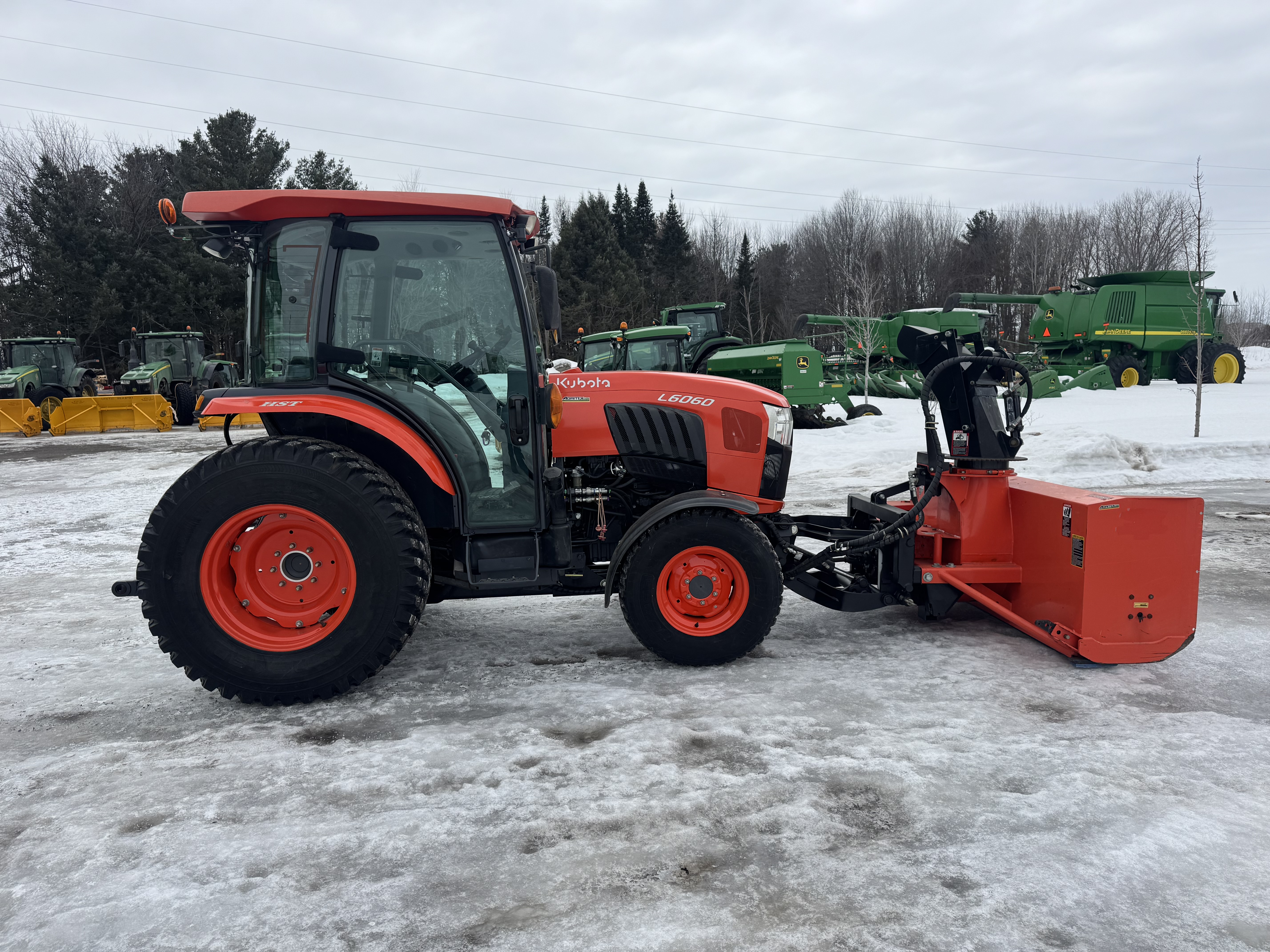 Kubota L6060 FRT SOUFFLEUR 