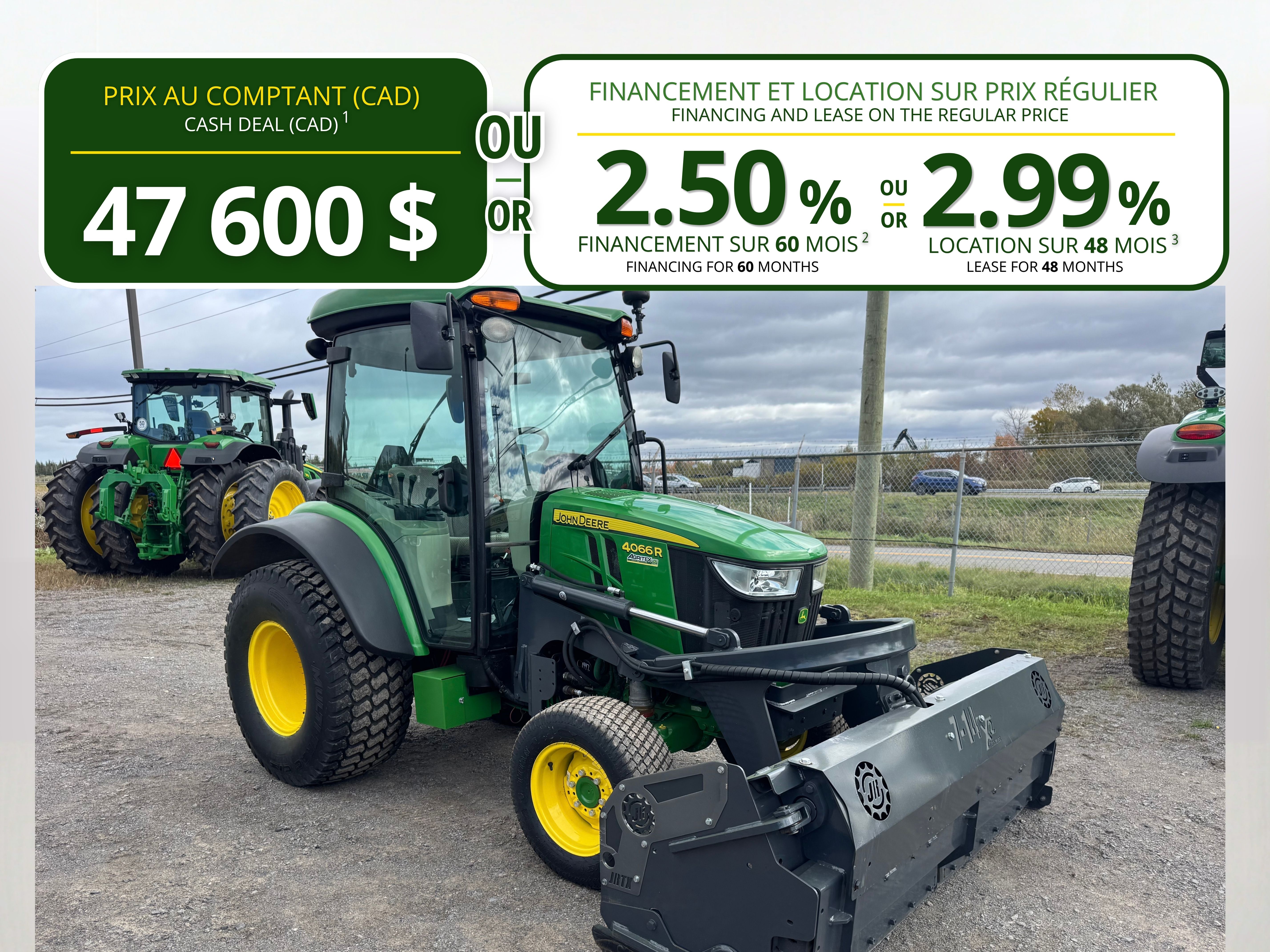 John Deere 4066R TURF JRTX    