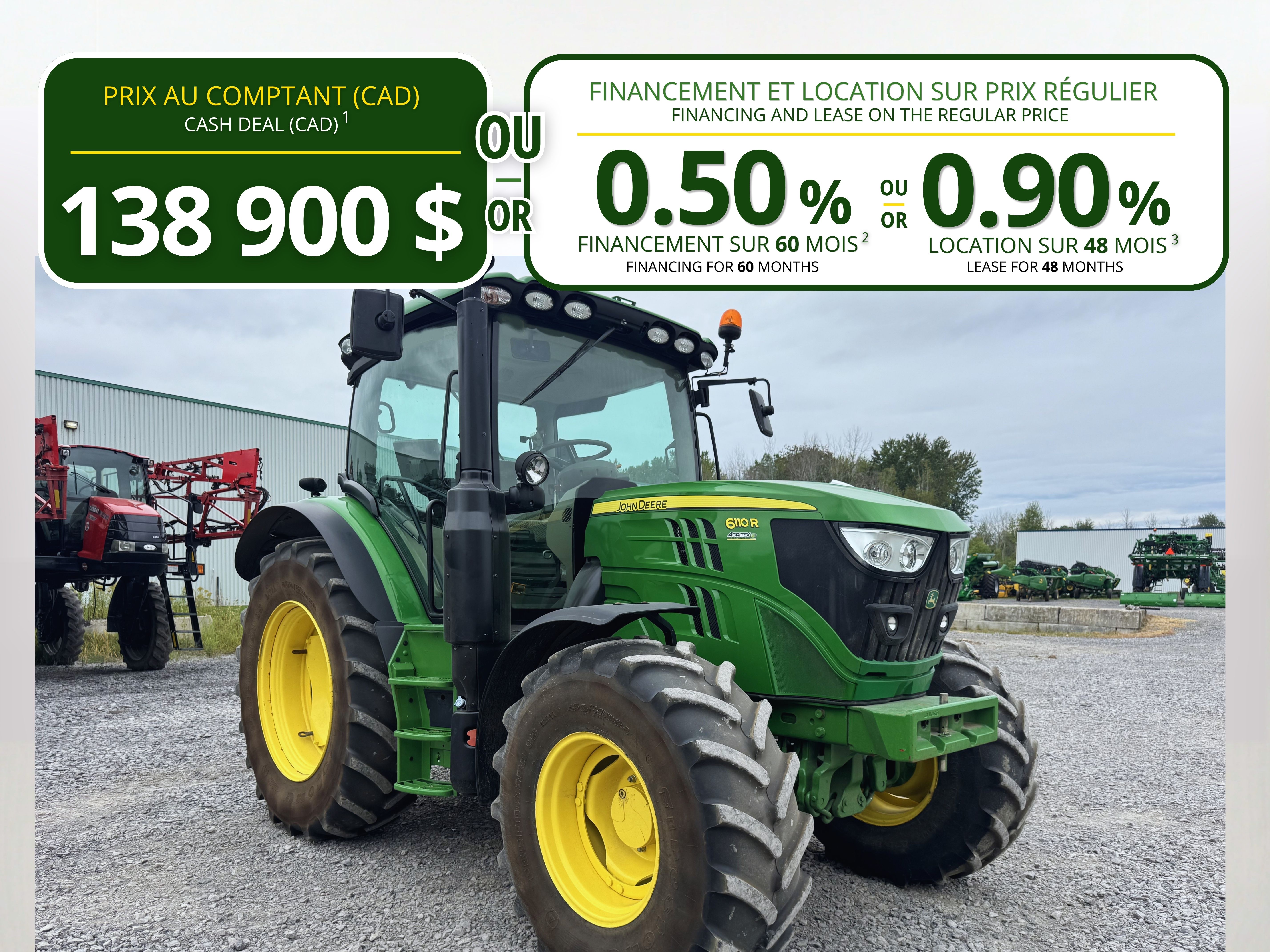 John Deere 6110R 