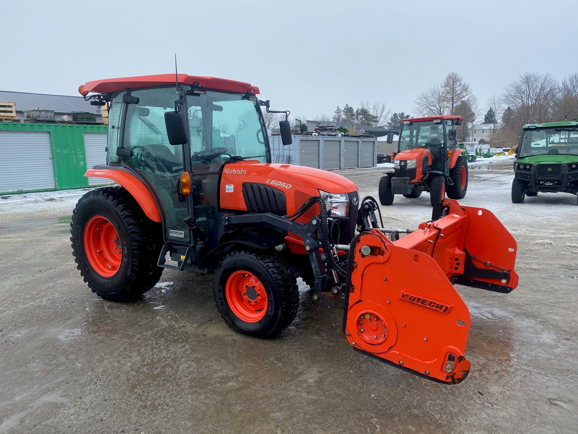 Kubota L6060 GRATTE NOKIAN