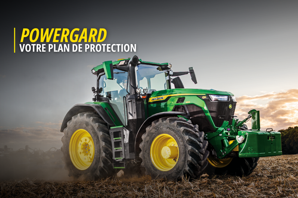 PowerGard John Deere : une protection supplémentaire à votre équipement
