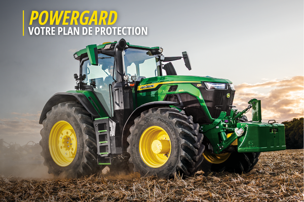 PowerGard John Deere : une protection supplémentaire à votre équipement