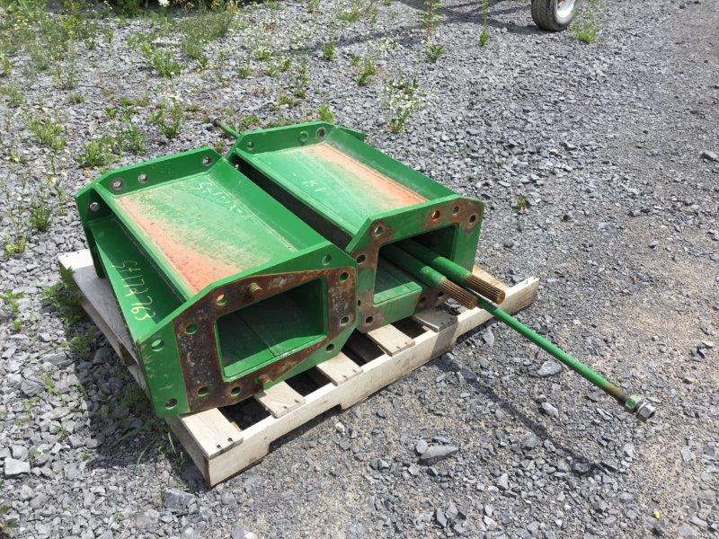 John Deere 2 spacers d'essieu 28''  9570sts 