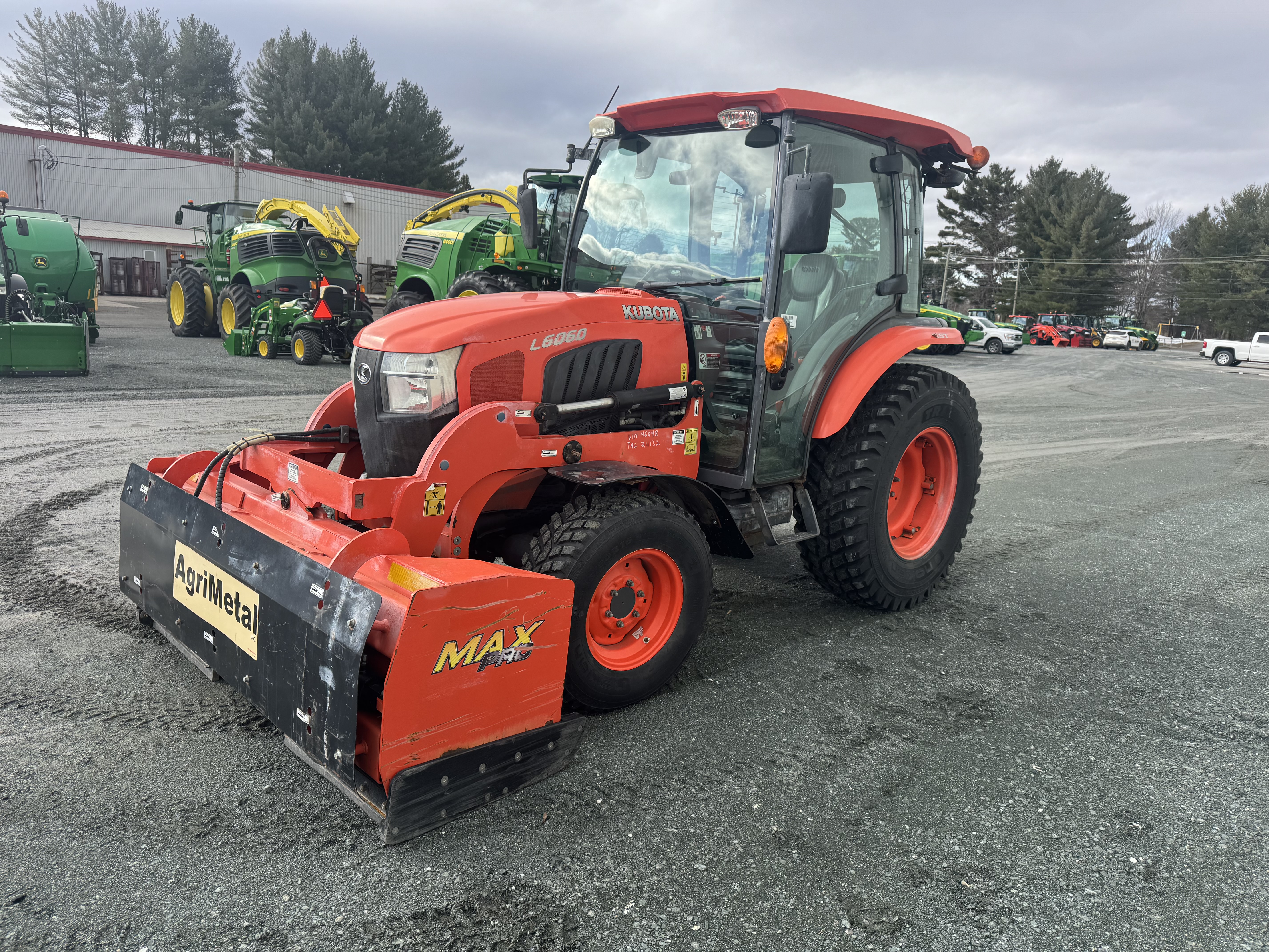 Kubota L6060 GRATTE NOKIAN    