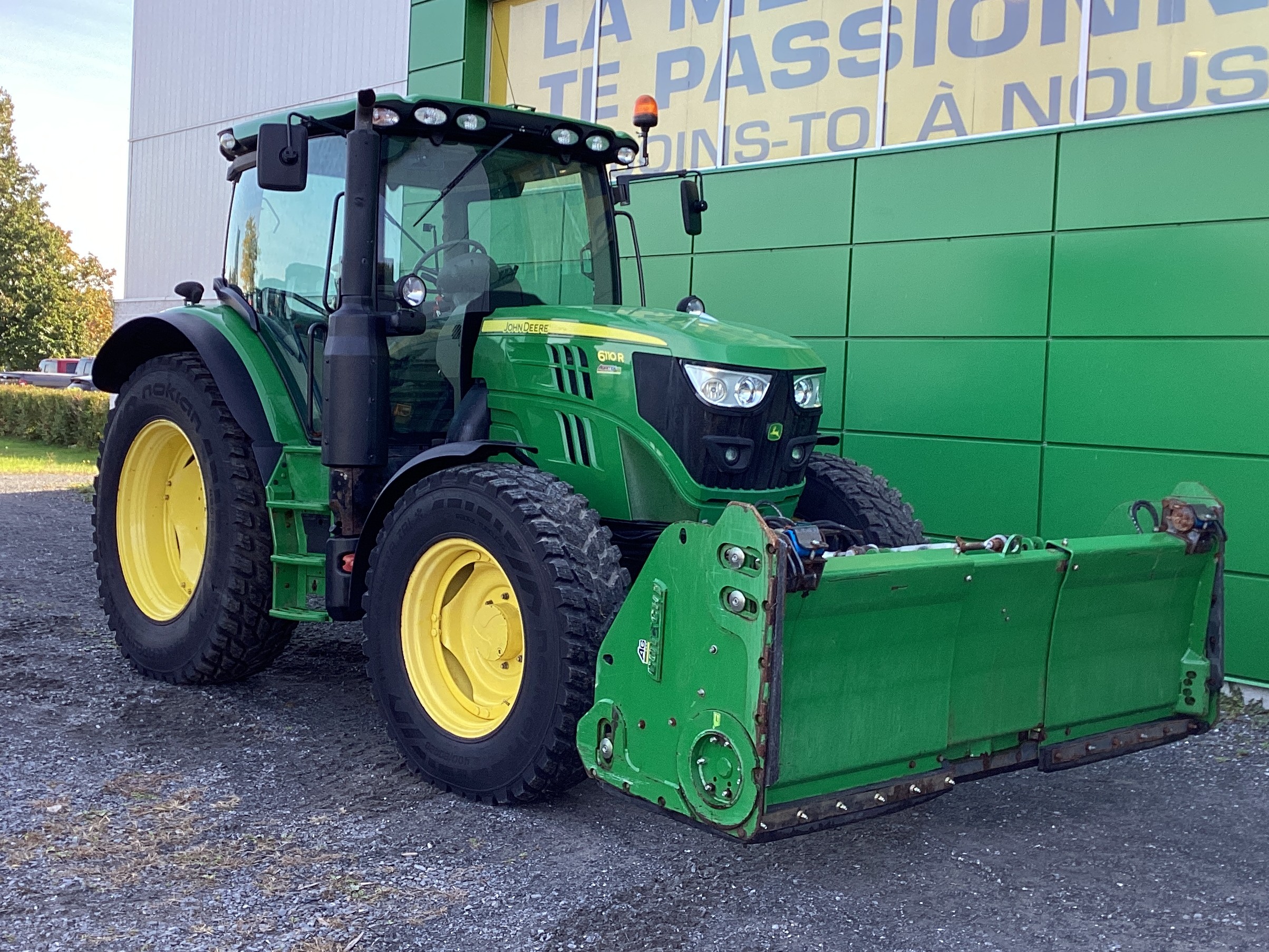 John Deere 6110R NOKIAN GRATTE PPCR