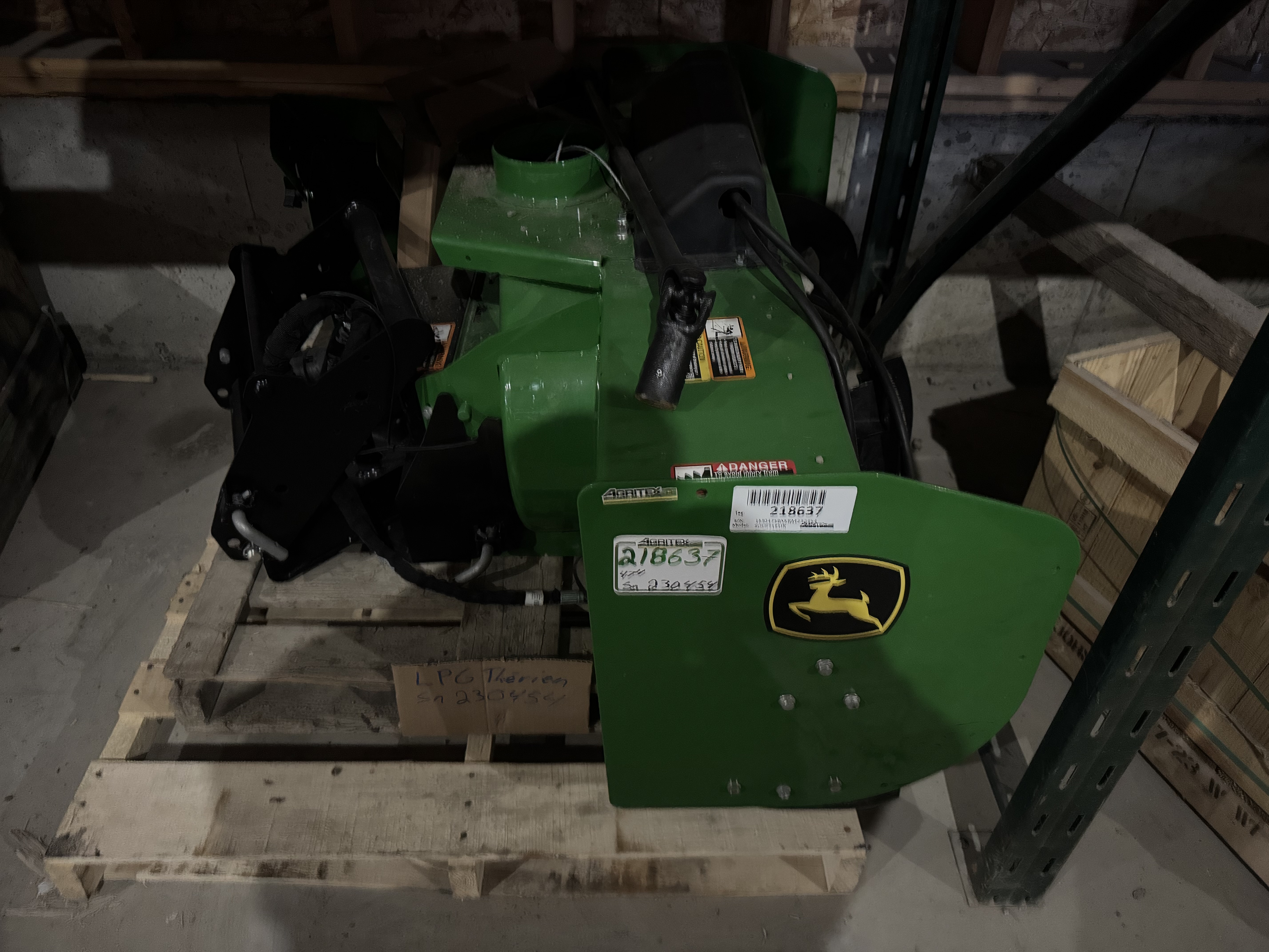 John Deere Souffleur 47''