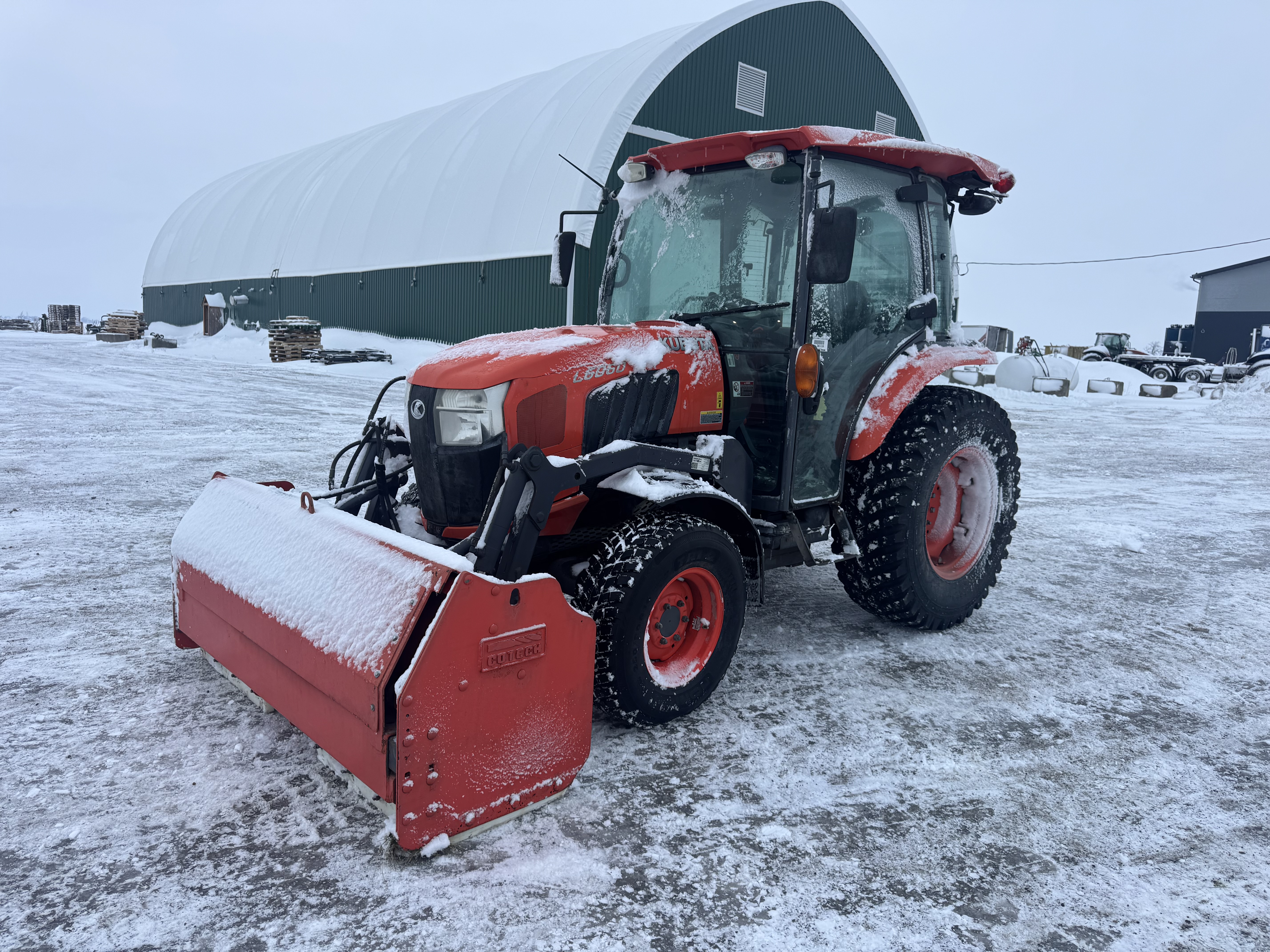 Kubota L6060 GRATTE NOKIAN