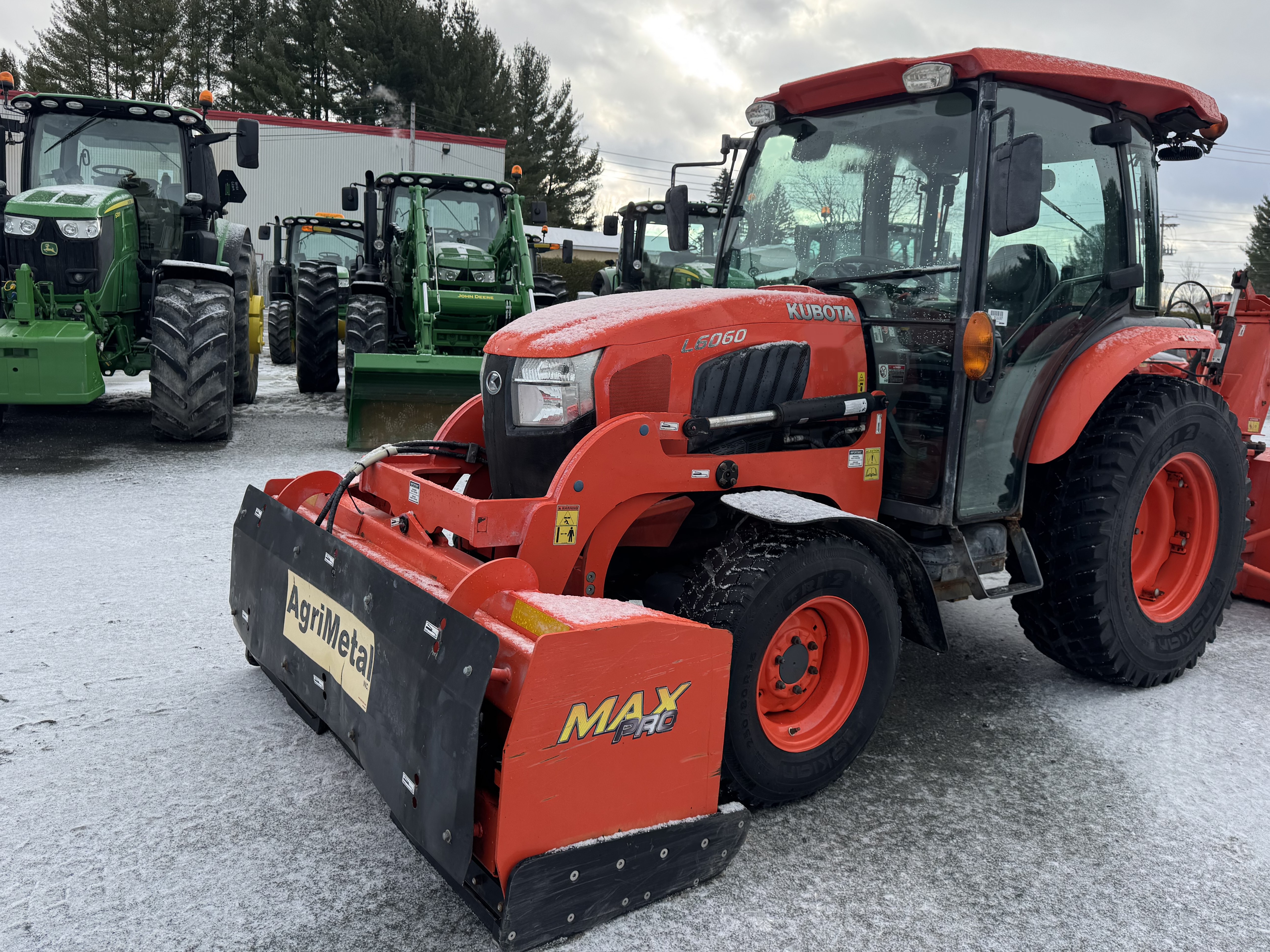 Kubota L6060 GRATTE NOKIAN