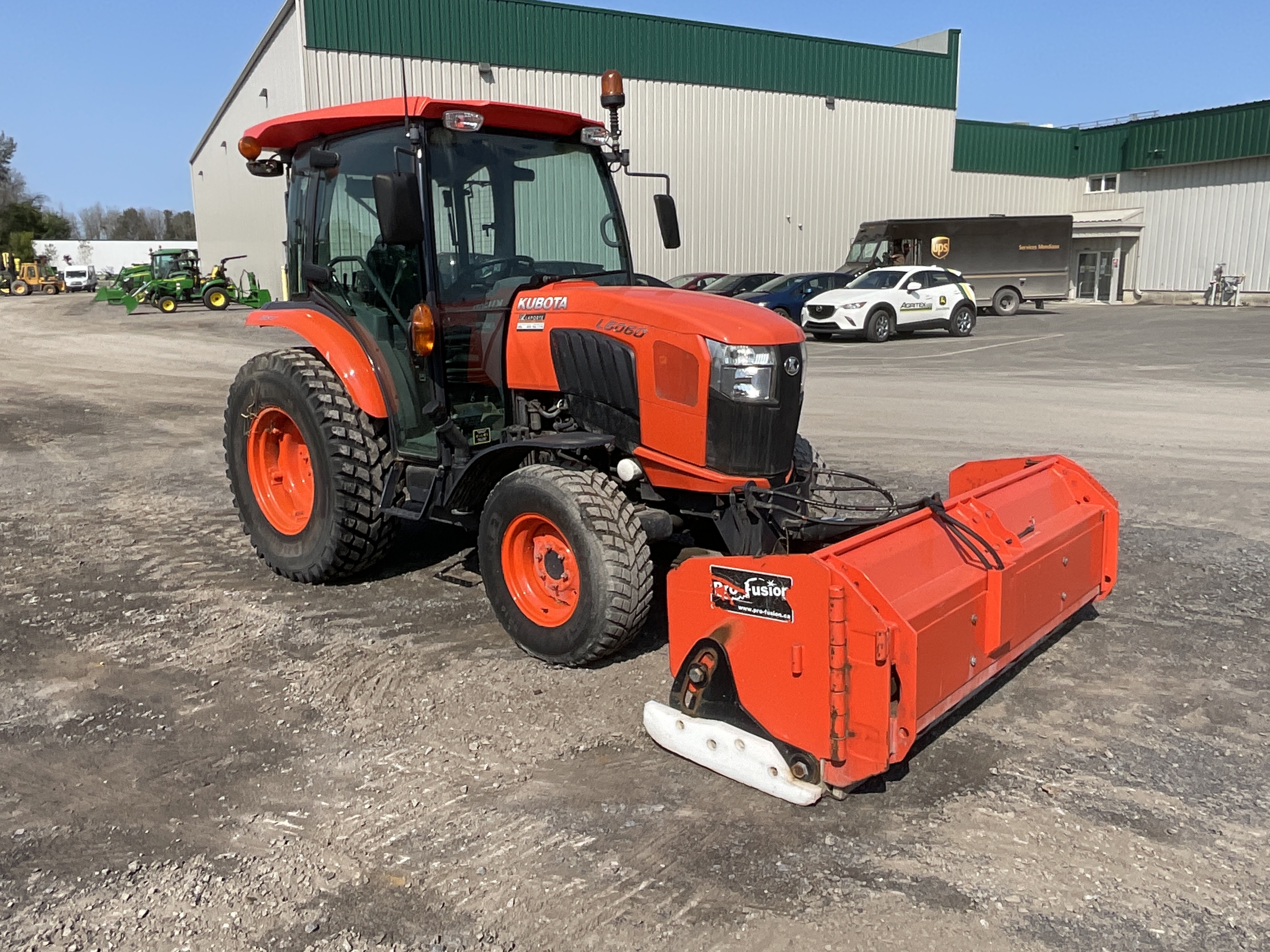 Kubota L6060 GRATTE NOKIAN