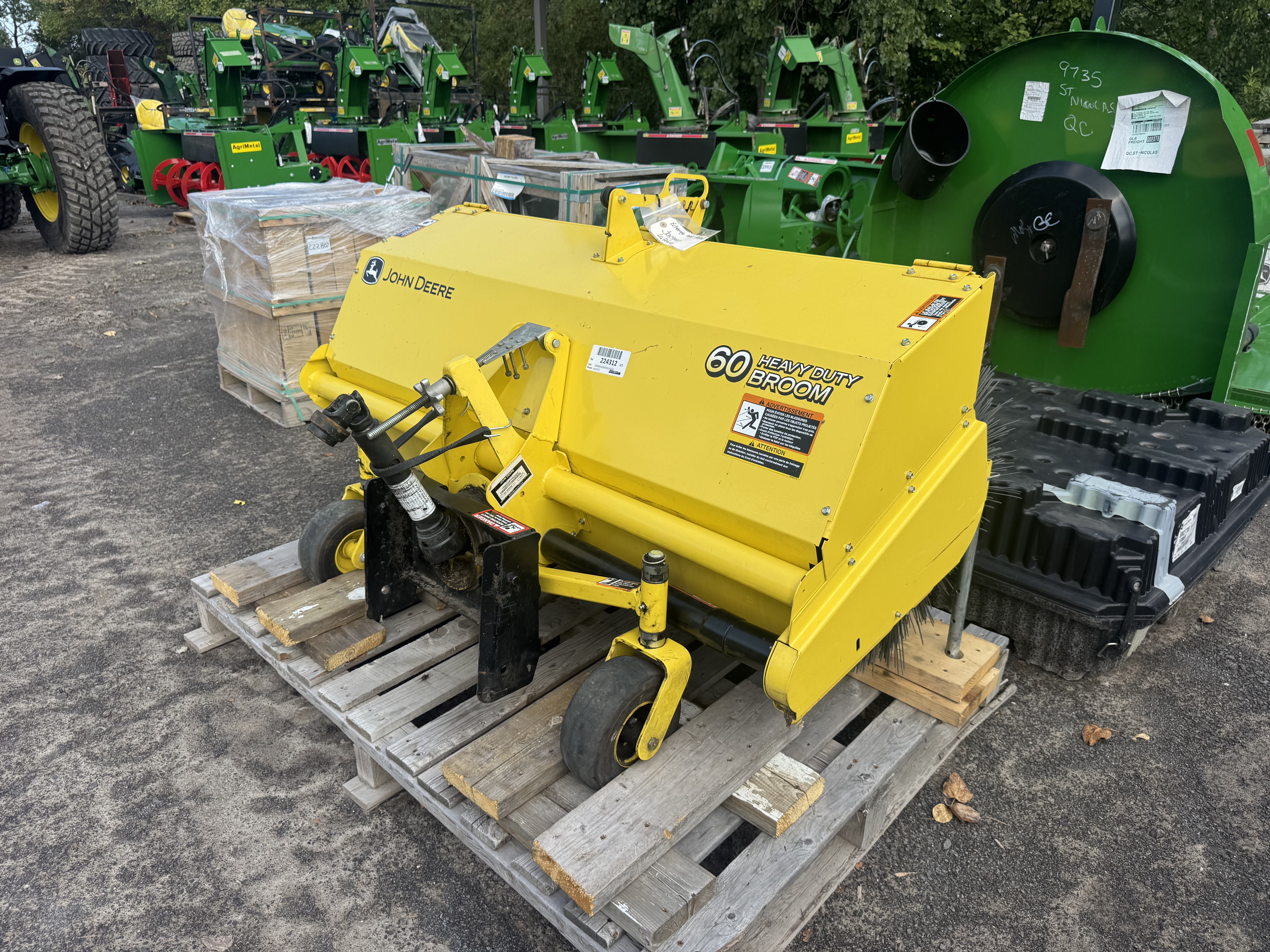 John Deere Balais 60 pouce pour X700