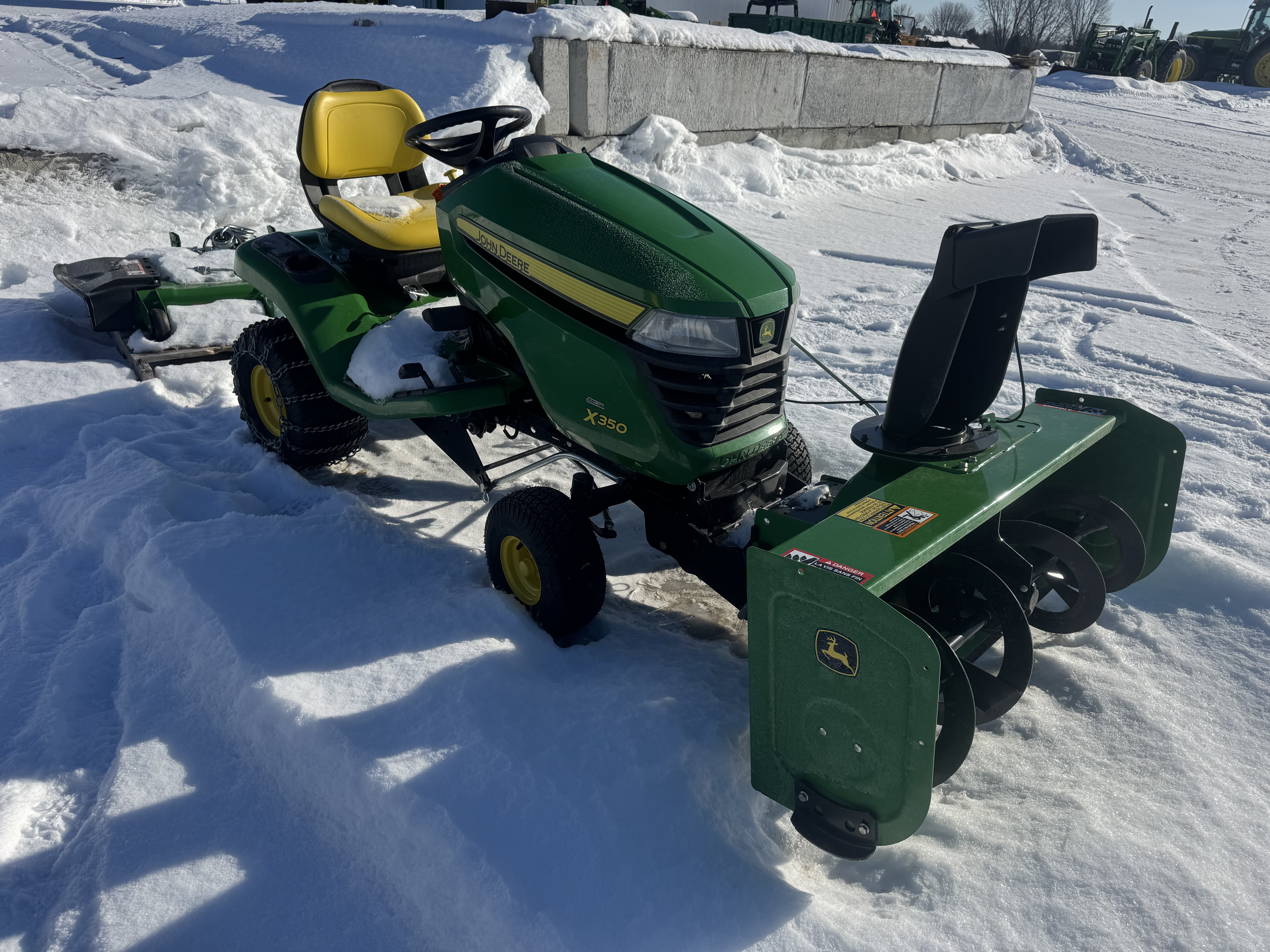 John Deere X350