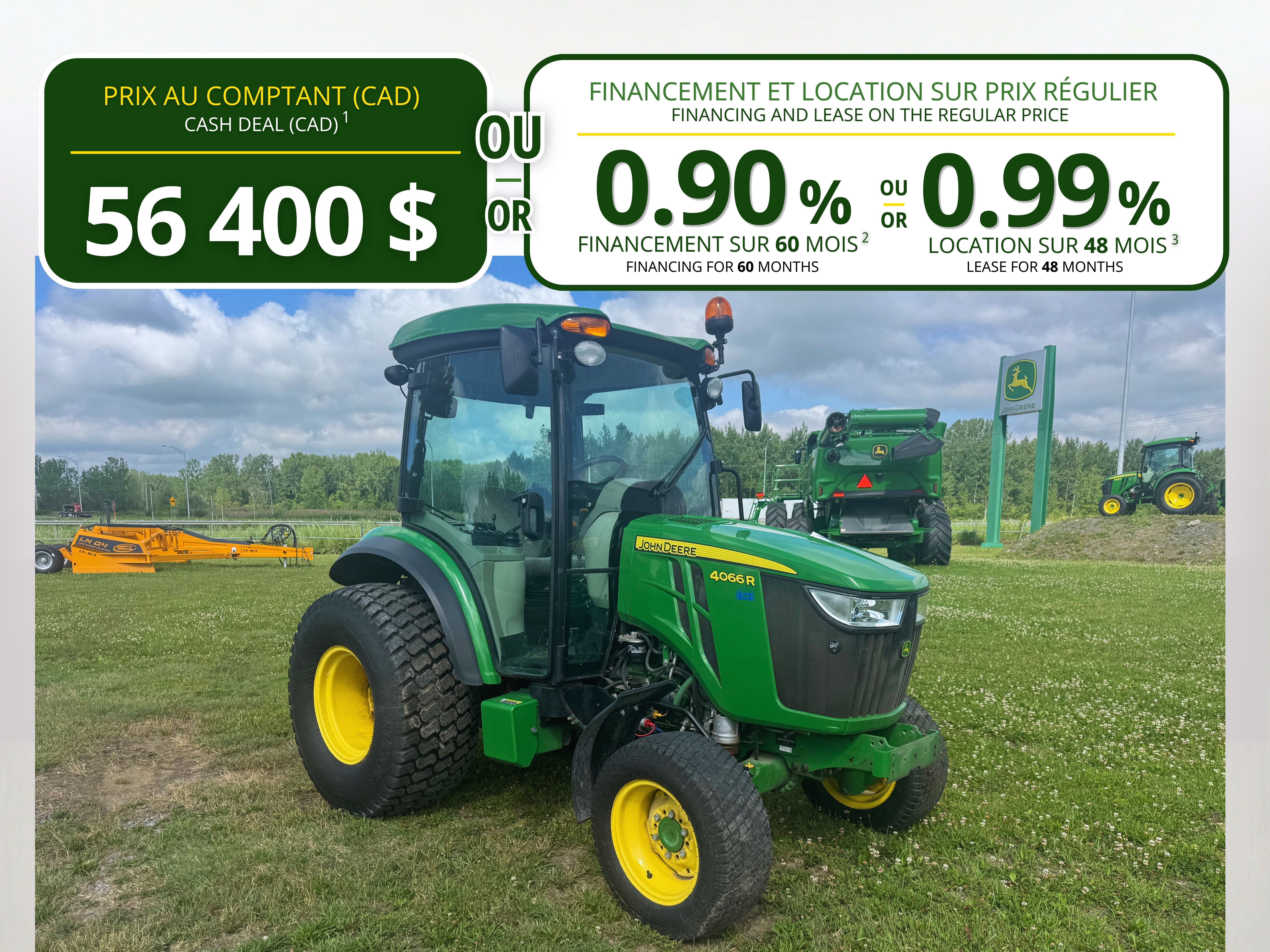 John Deere 4066R TURF    