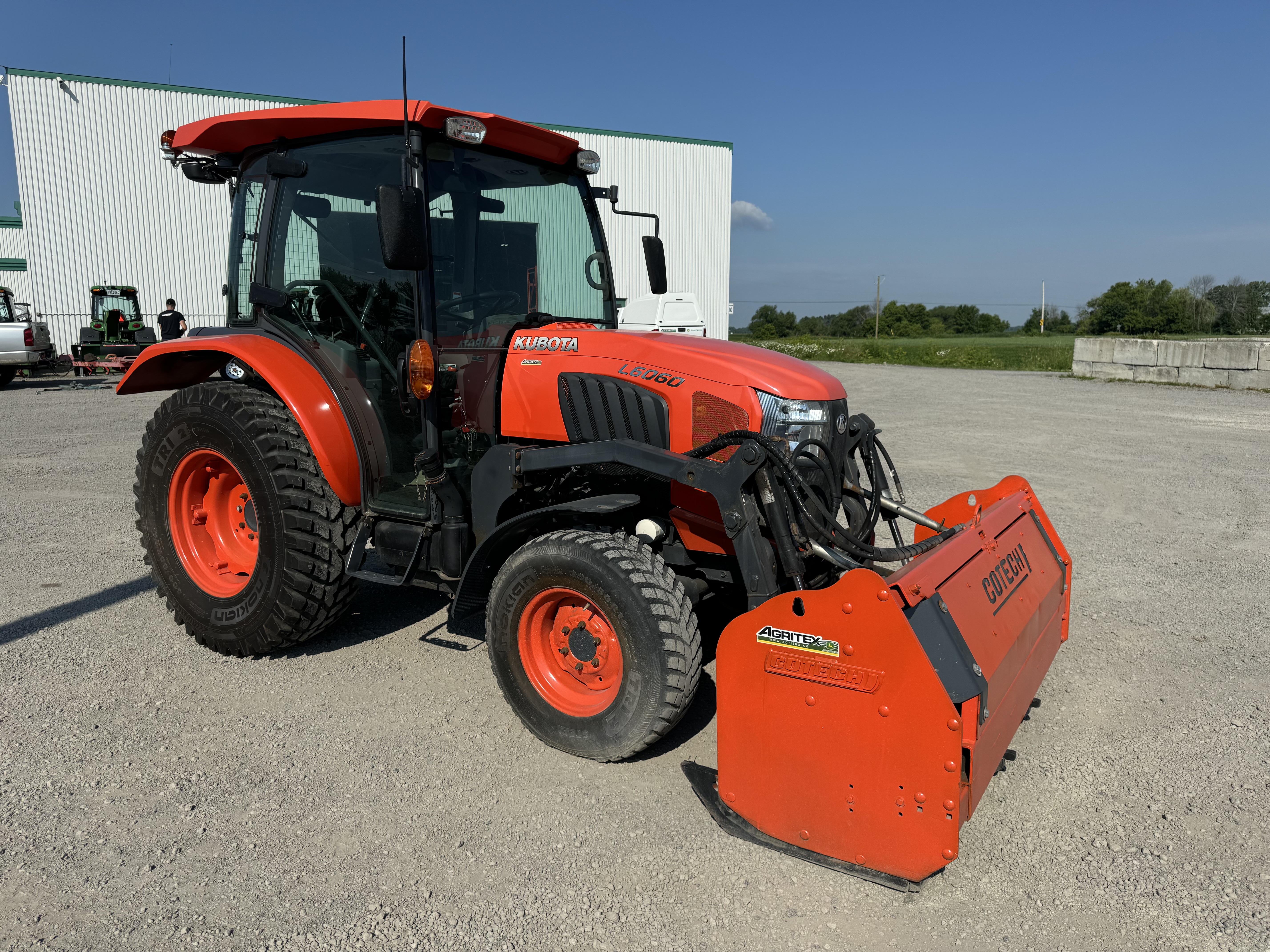 Kubota L6060 GRATTE NOKIAN
