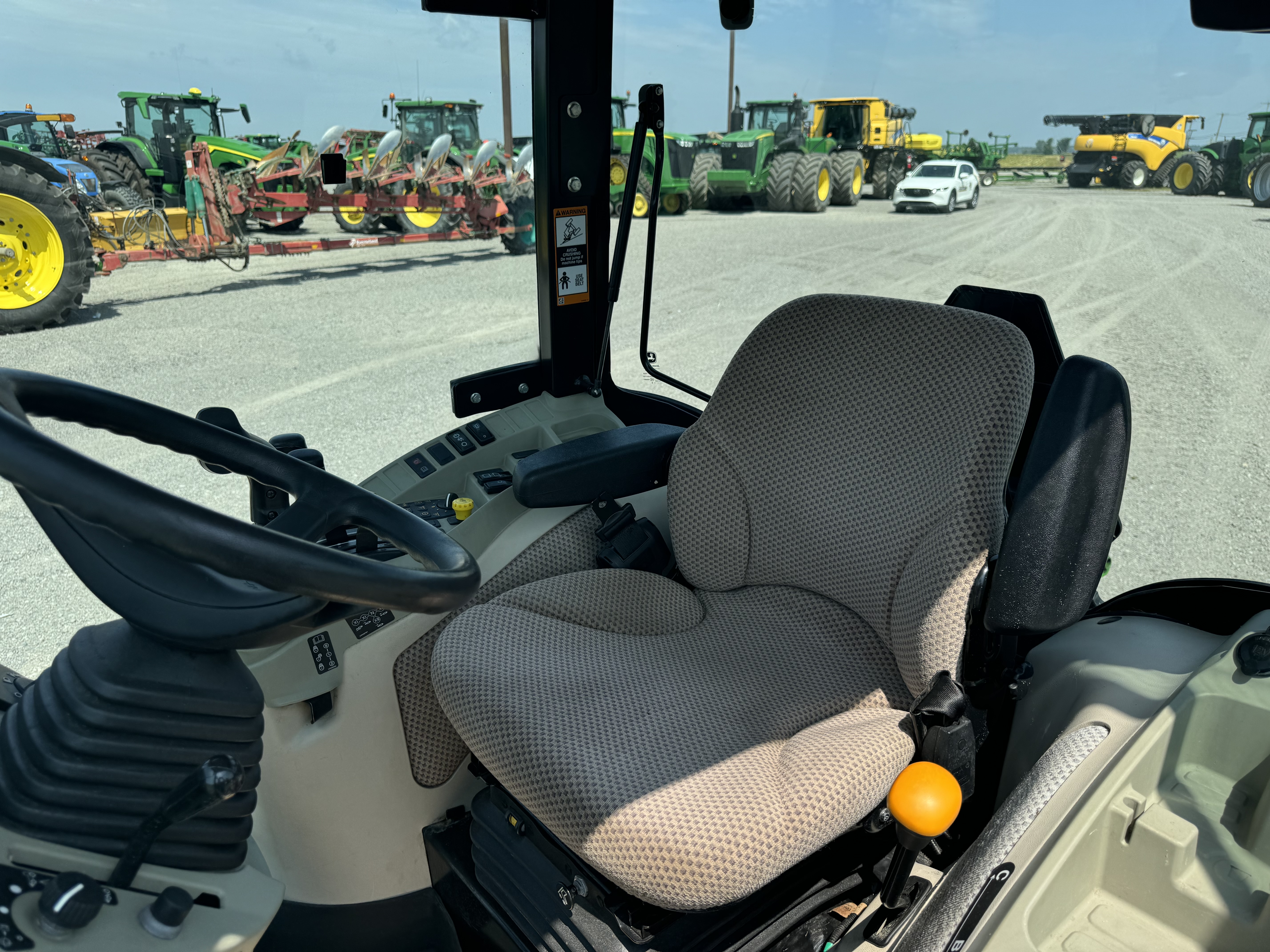 John Deere 4066R TURF GRATTE 