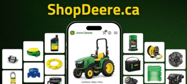 Commandez vos pièces John Deere sur ShopDeere.ca 