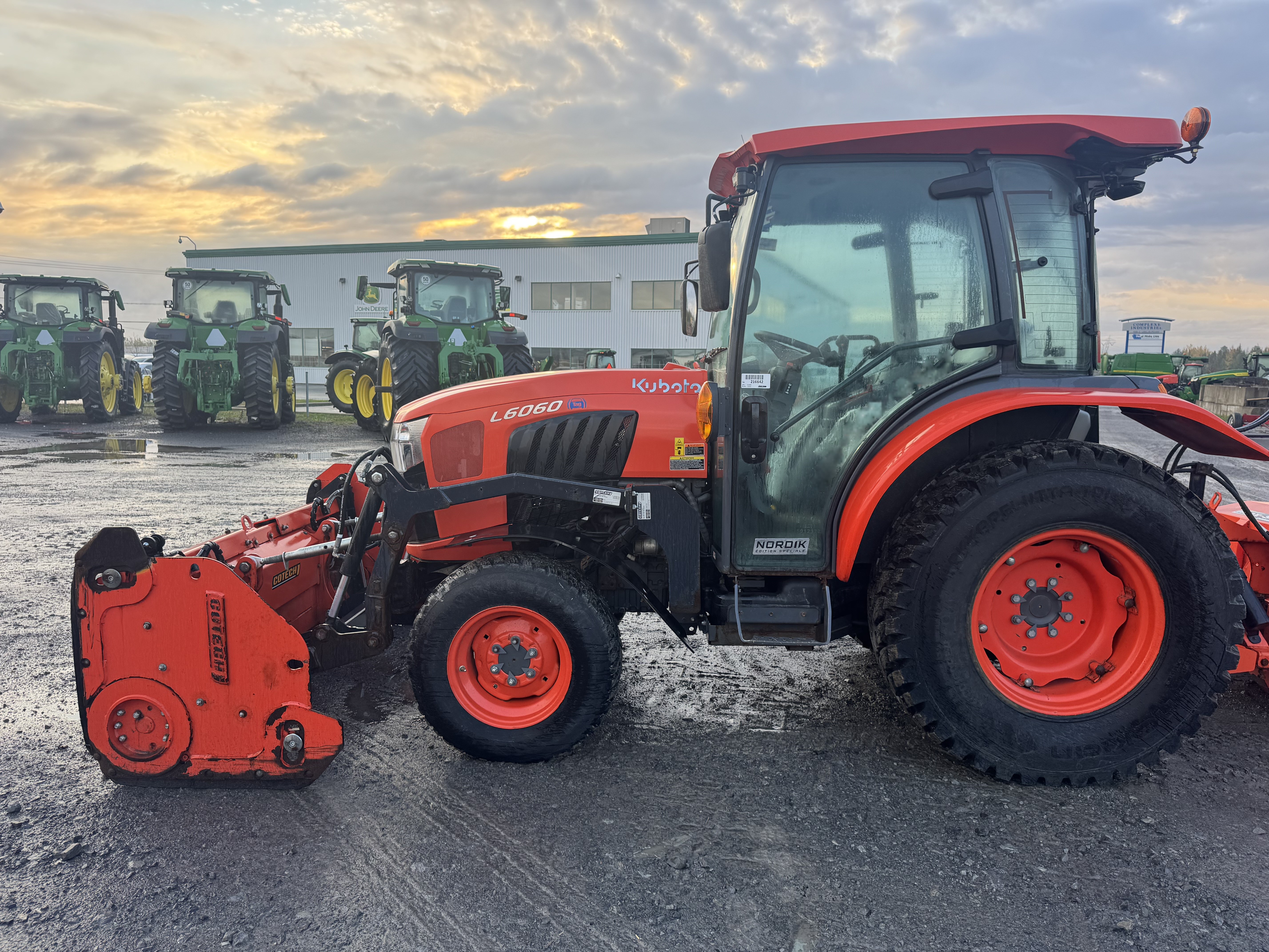 Kubota L6060 GRATTE NOKIAN