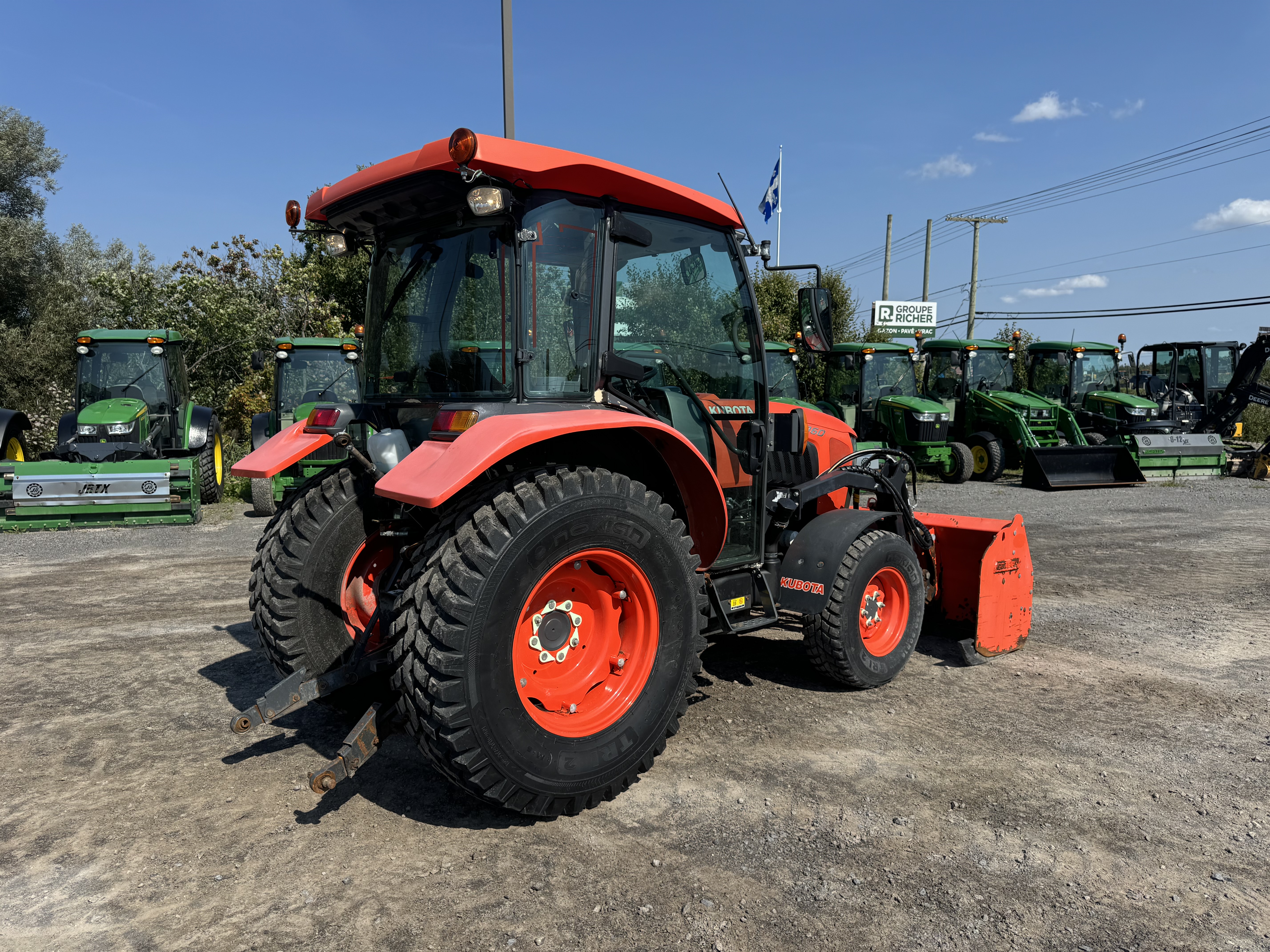 Kubota L6060 GRATTE NOKIAN