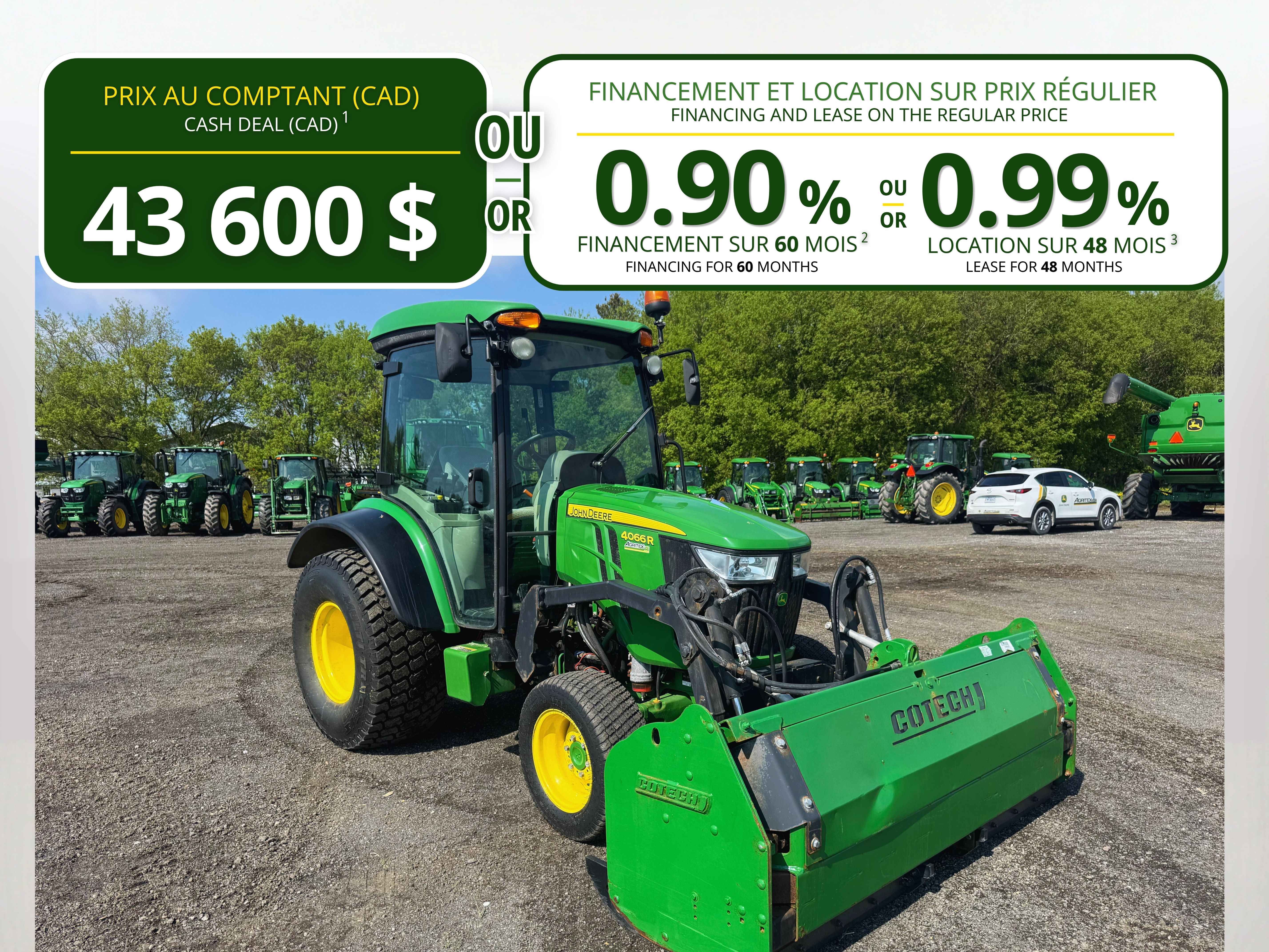 John Deere 4066R TURF PPFT   