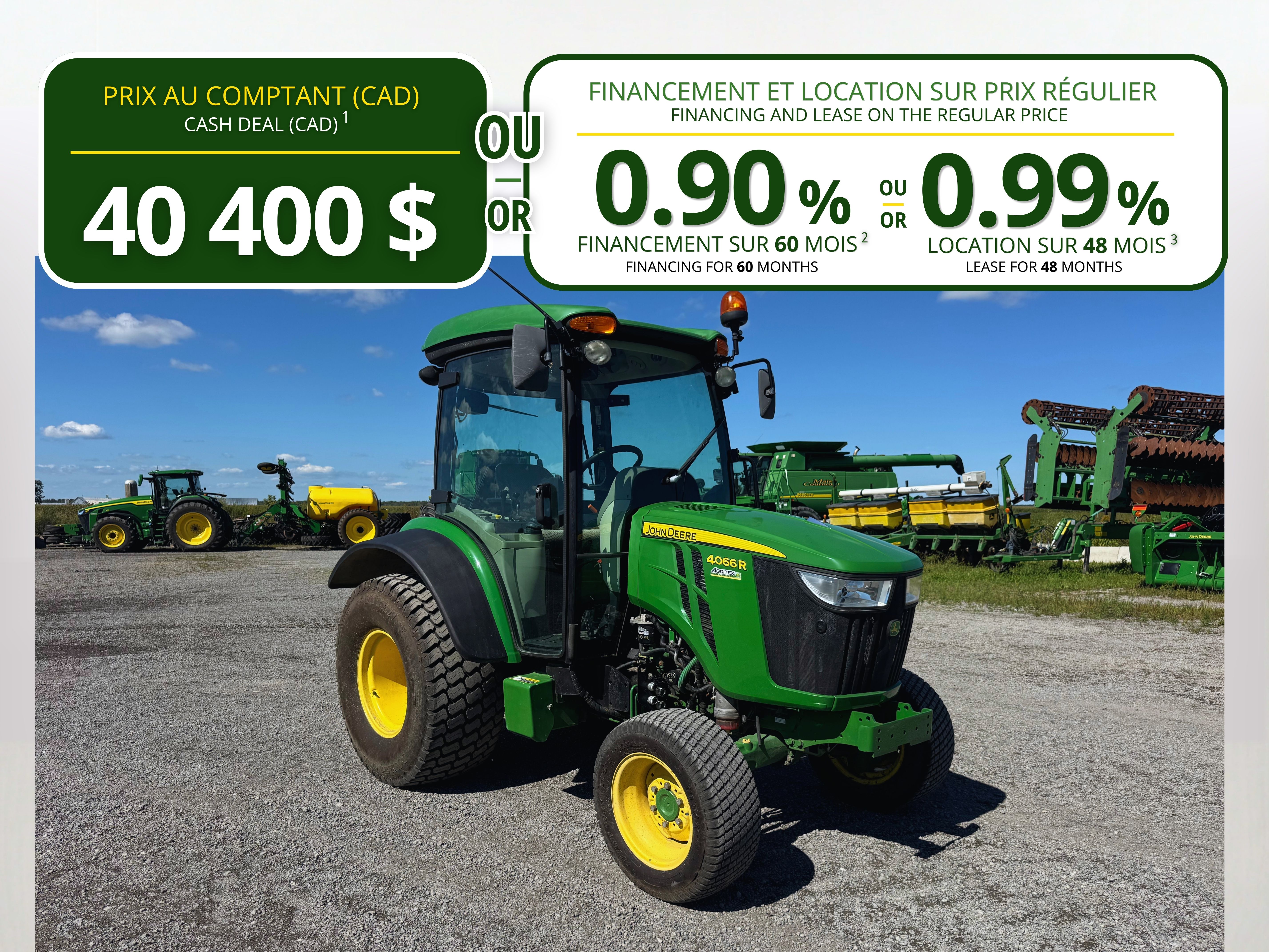 John Deere 4066R TURF