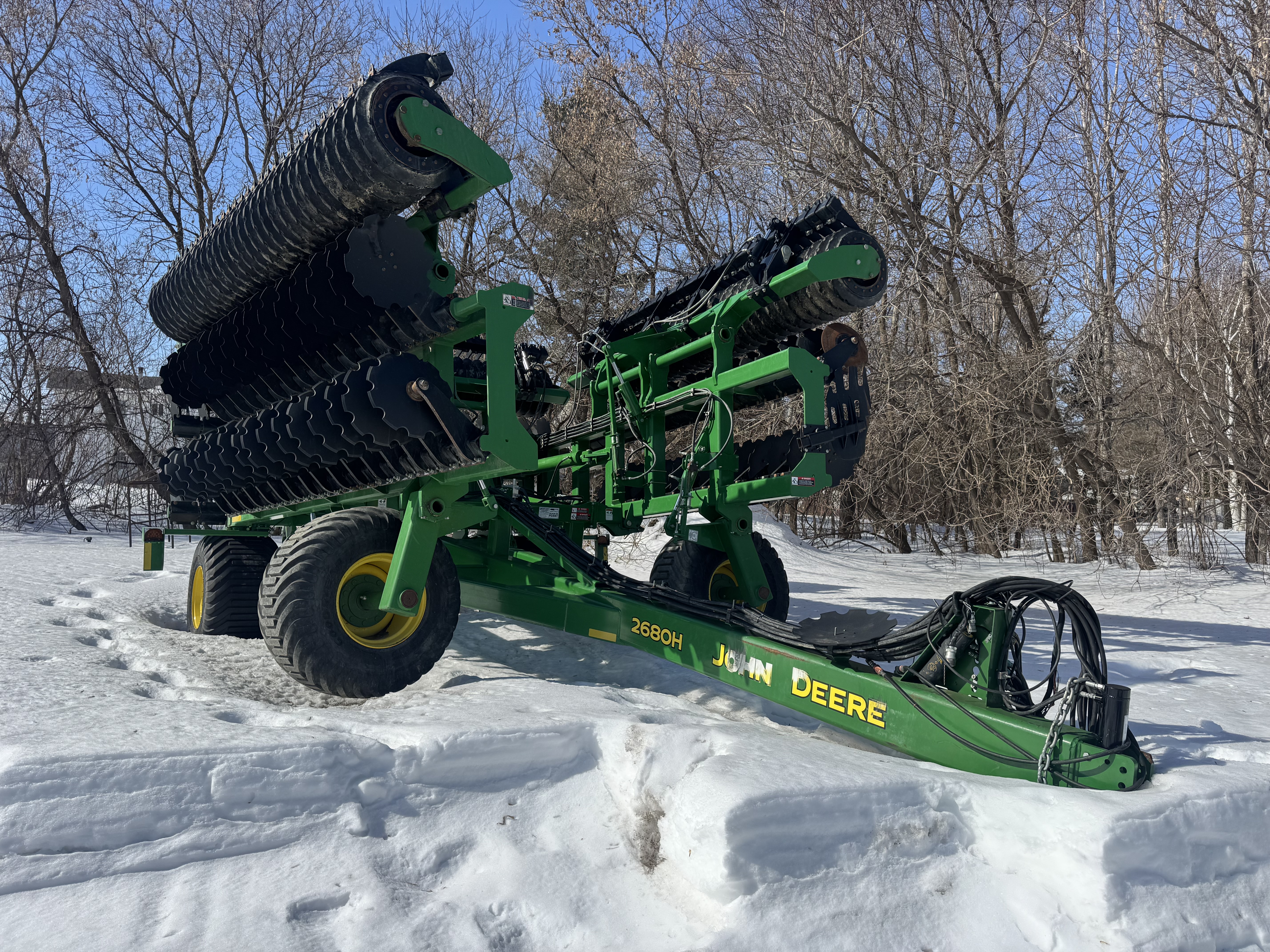 John Deere 2680H 40 pieds