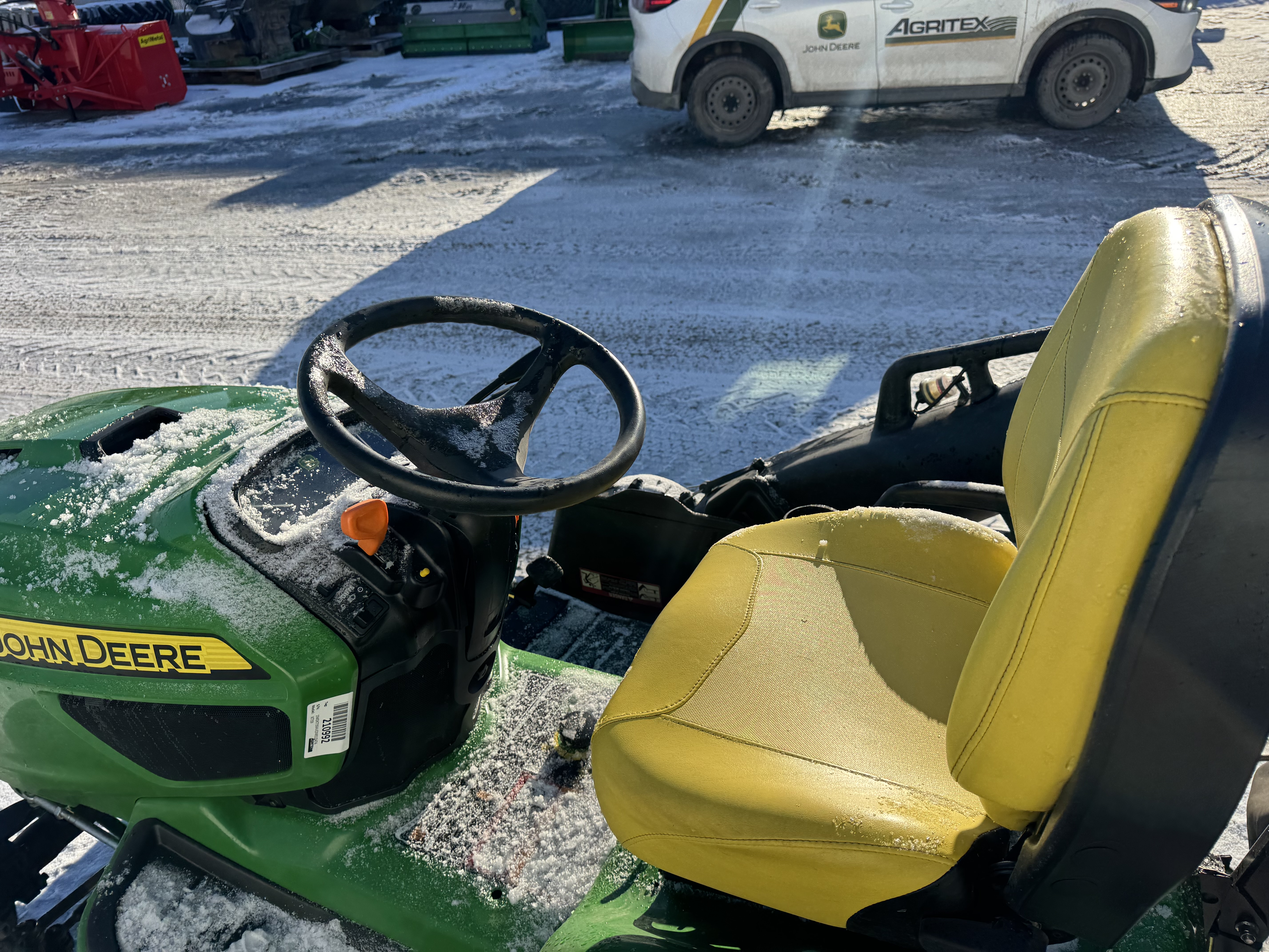 John Deere X739 Bagger