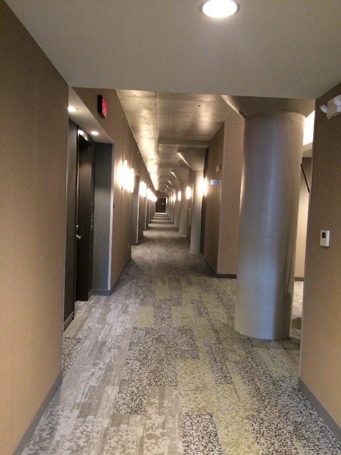 Corridor sur les étages