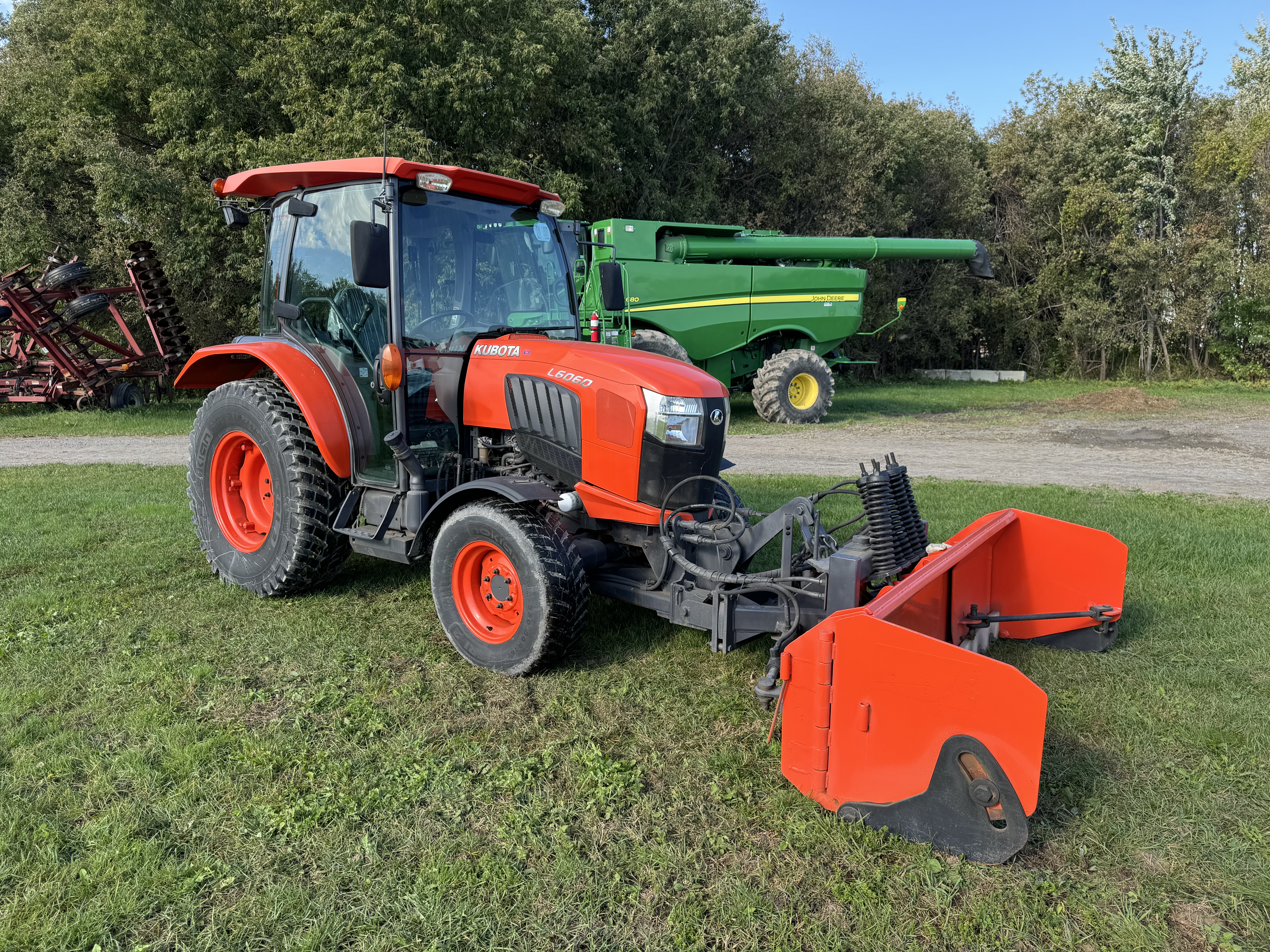 Kubota L6060 GRATTE NOKIAN