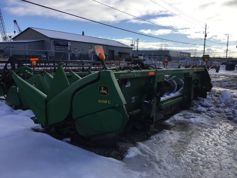 John Deere 608C Stalk Master    *****POUR LES PIECES****