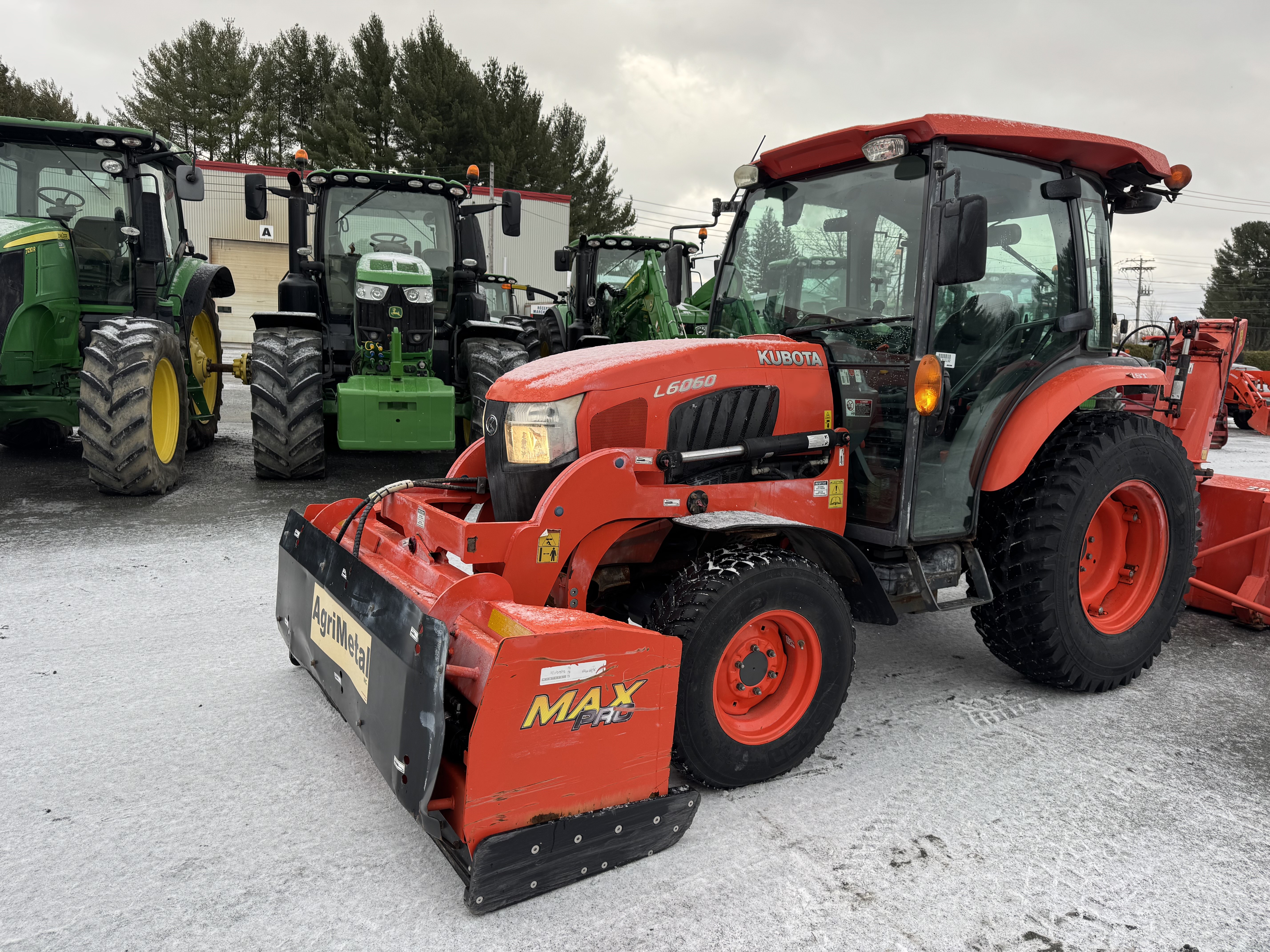 Kubota L6060 GRATTE NOKIAN    