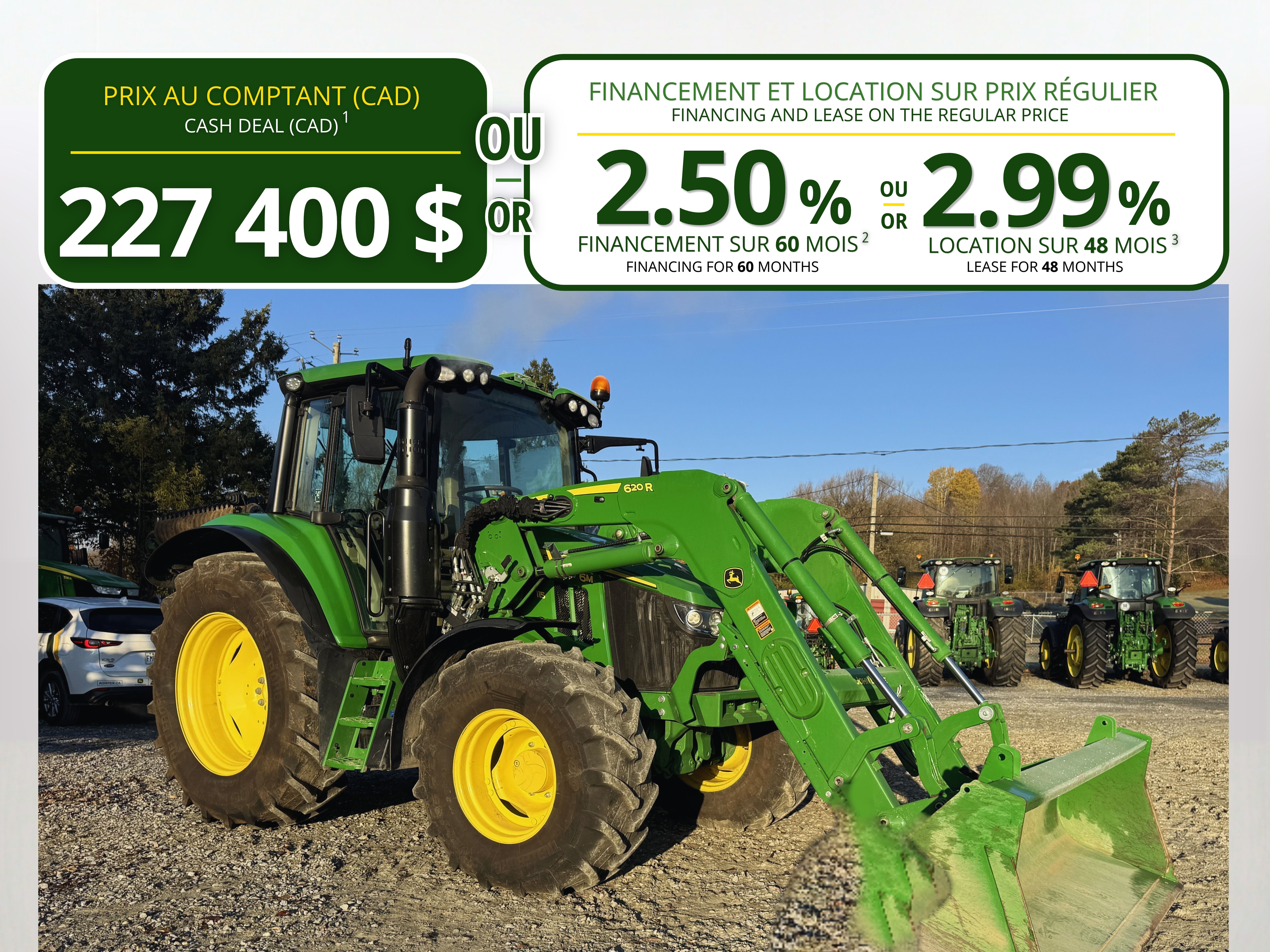 John Deere 6M 115 620R NSL