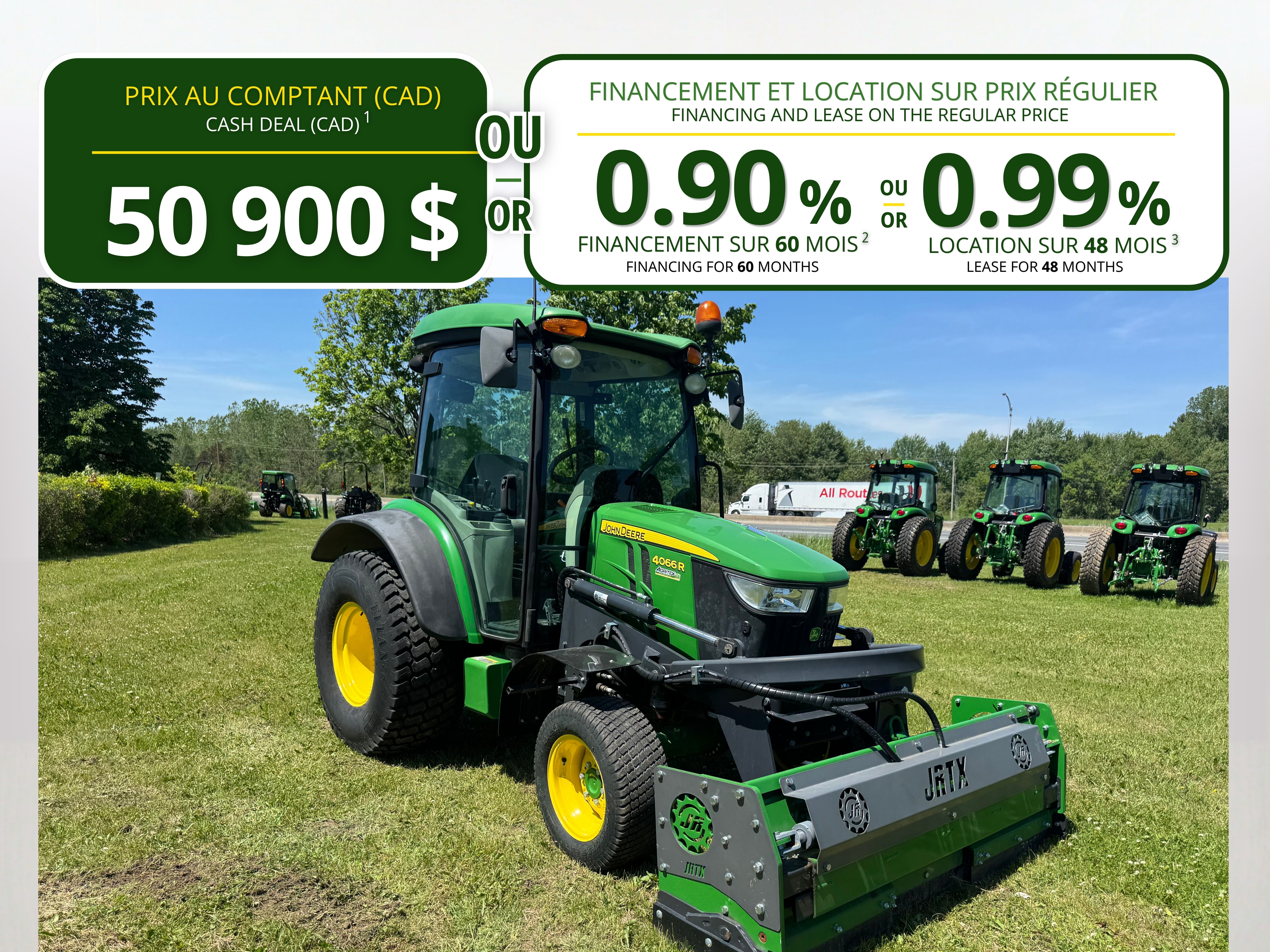 John Deere 4066R TURF JRTX 
