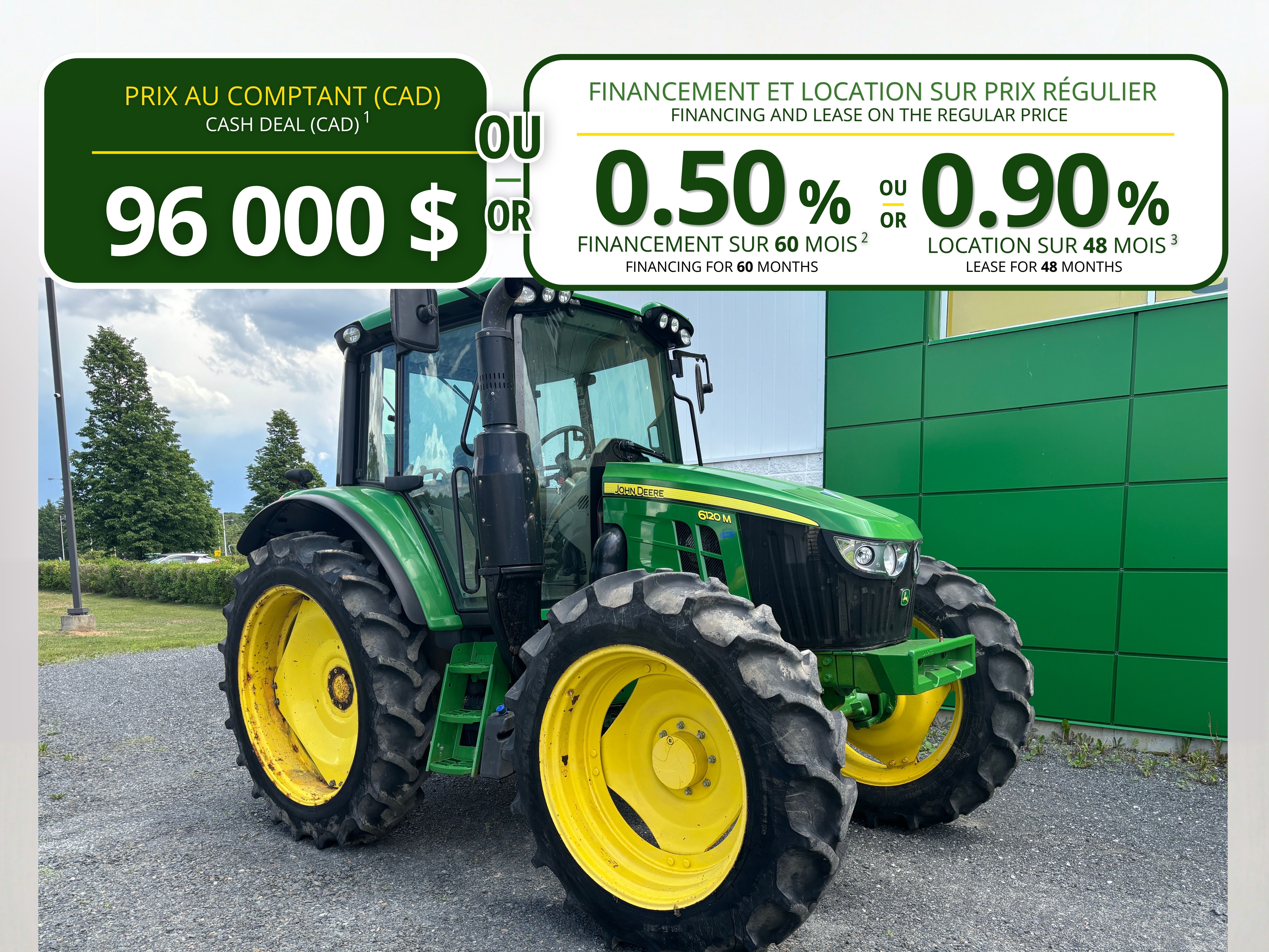 John Deere 6120M 